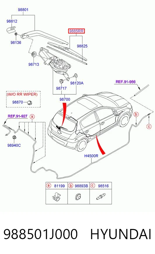 988501J000 Hyundai/Kia