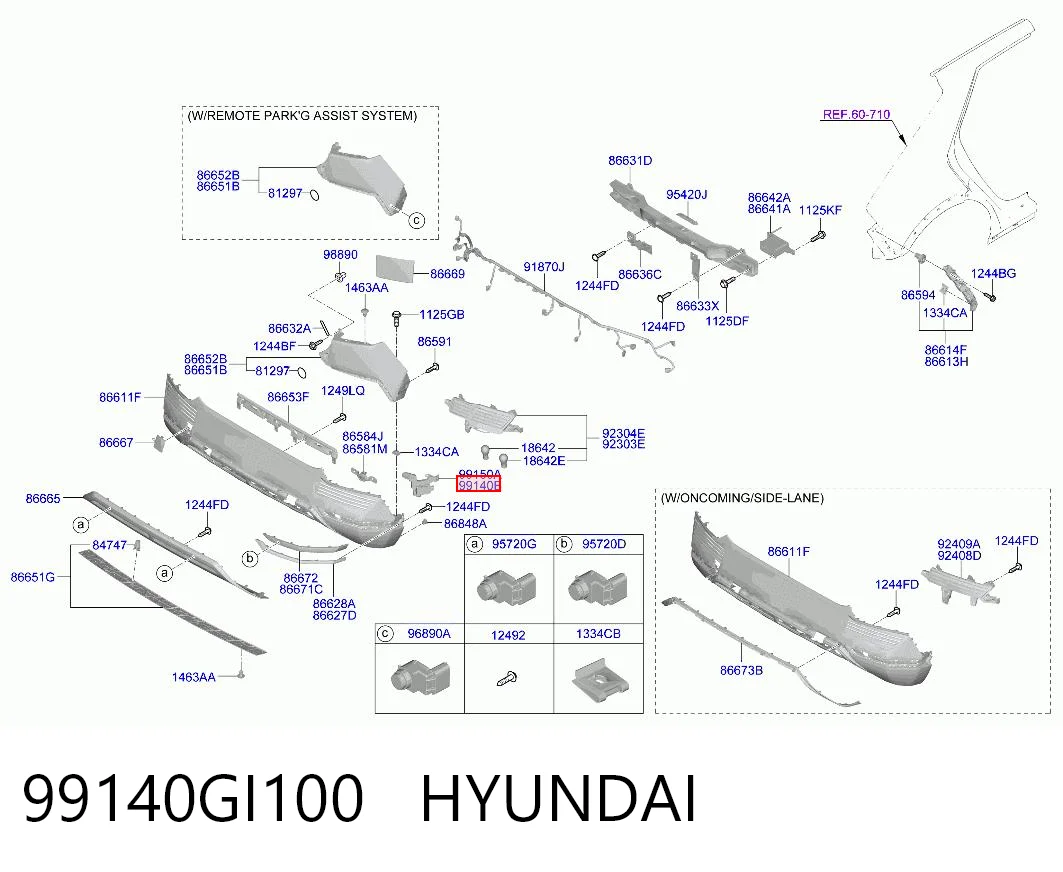 99140GI100 Hyundai/Kia 