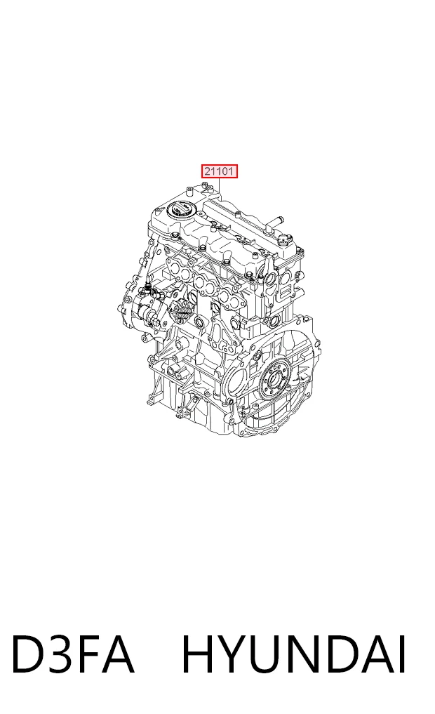 D3FA Hyundai/Kia Мотор в зборі
