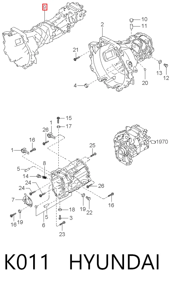 K011 Hyundai/Kia МКПП