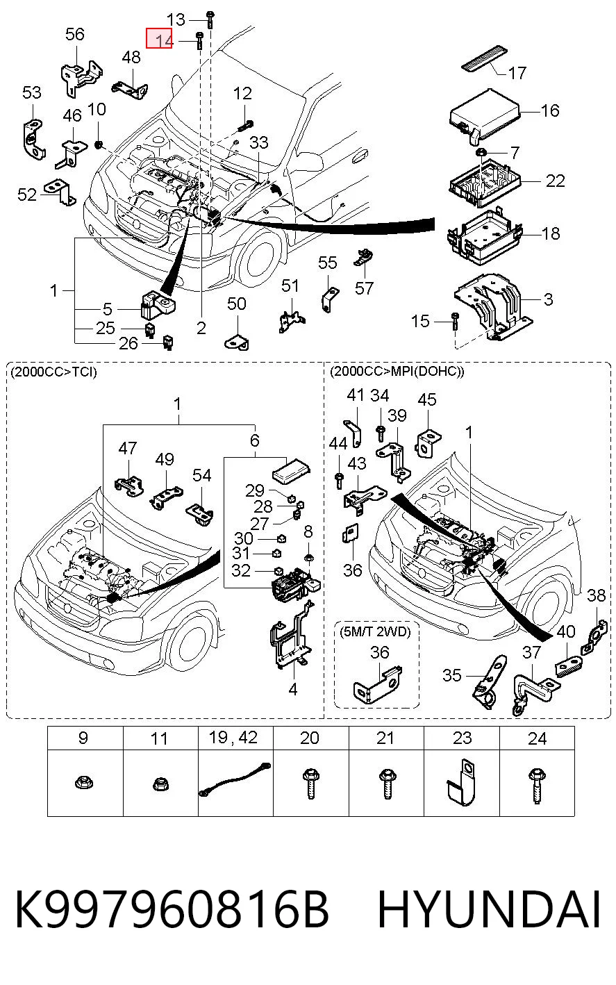 K997960816B Hyundai/Kia 