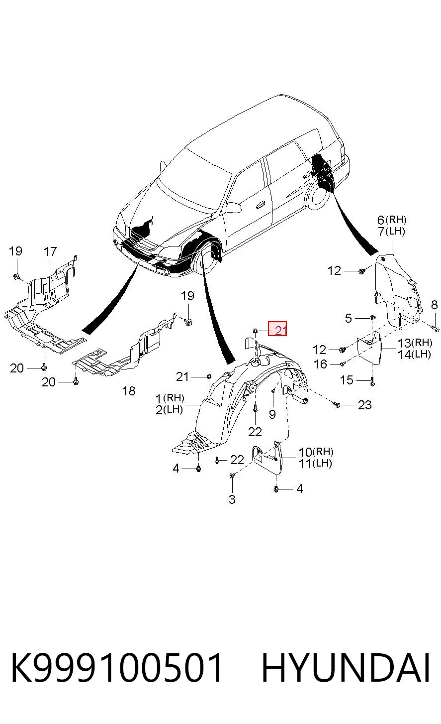  Ford 999100501