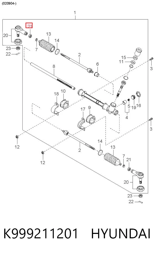 Наконечник рульовий Japan Cars I10310 ціна, від 8.75 USD