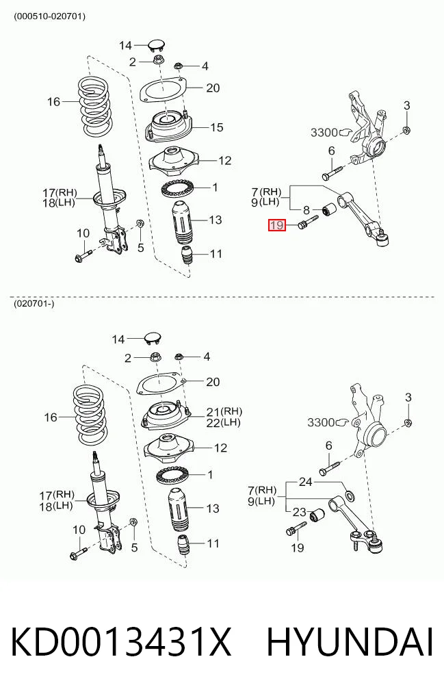KD0013431X Hyundai/Kia