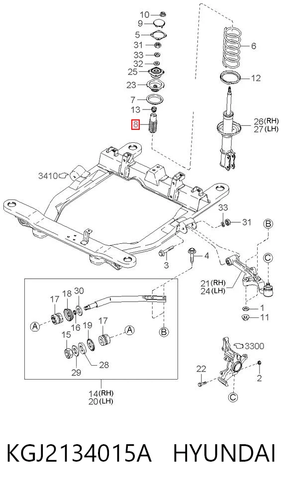 KGJ2134015A Hyundai/Kia