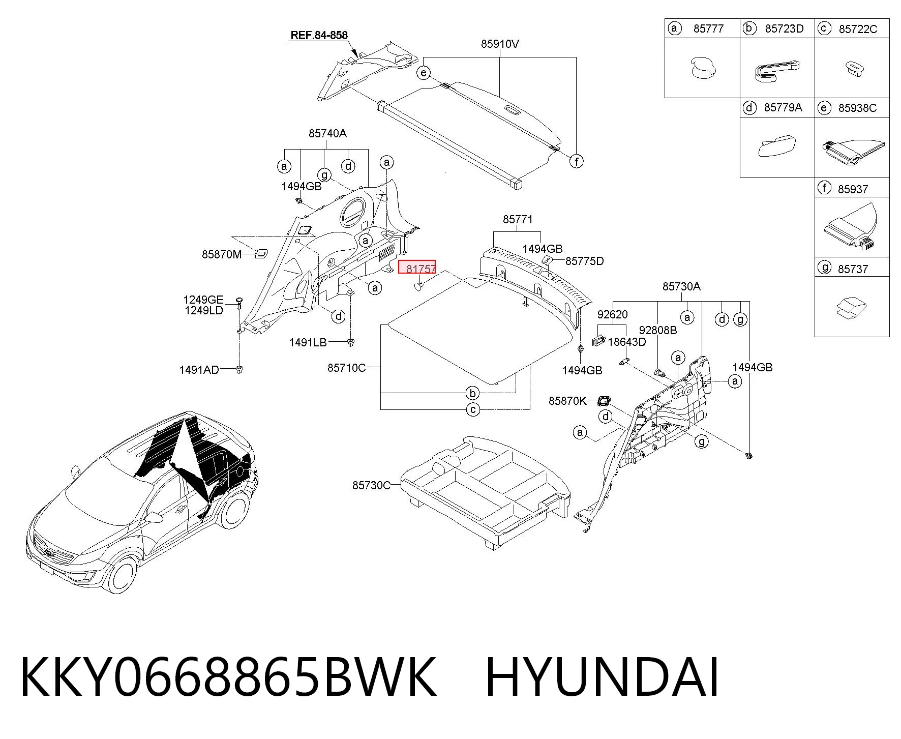 KKY0668865BWK Hyundai/Kia