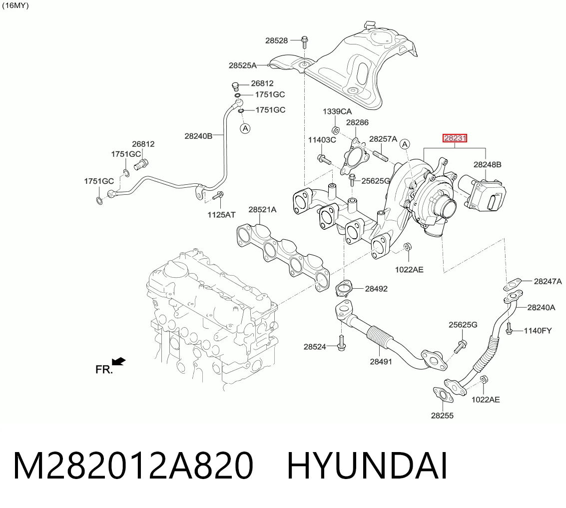 Турбіна KIA Sportage IV позашляховик (QL) (2015 - 2022) ціна, від 101.69 USD
