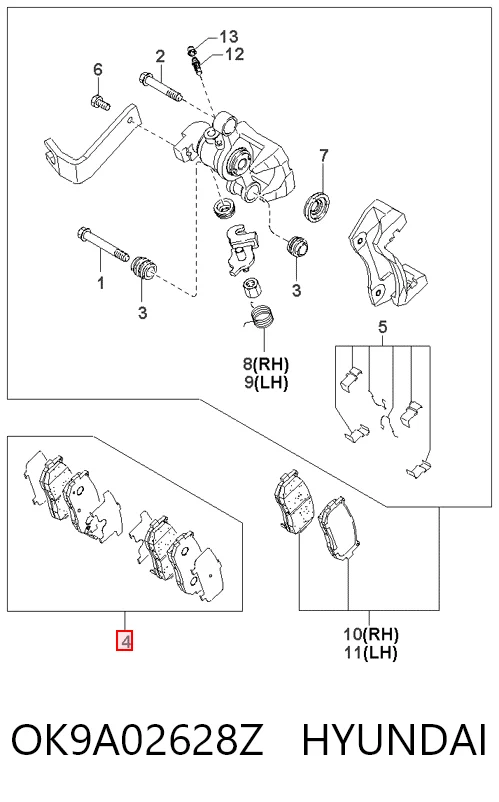 OK9A02628Z Hyundai/Kia