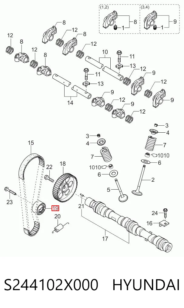 Ролик натягувача ременя ГРМ K6129 VALEO
