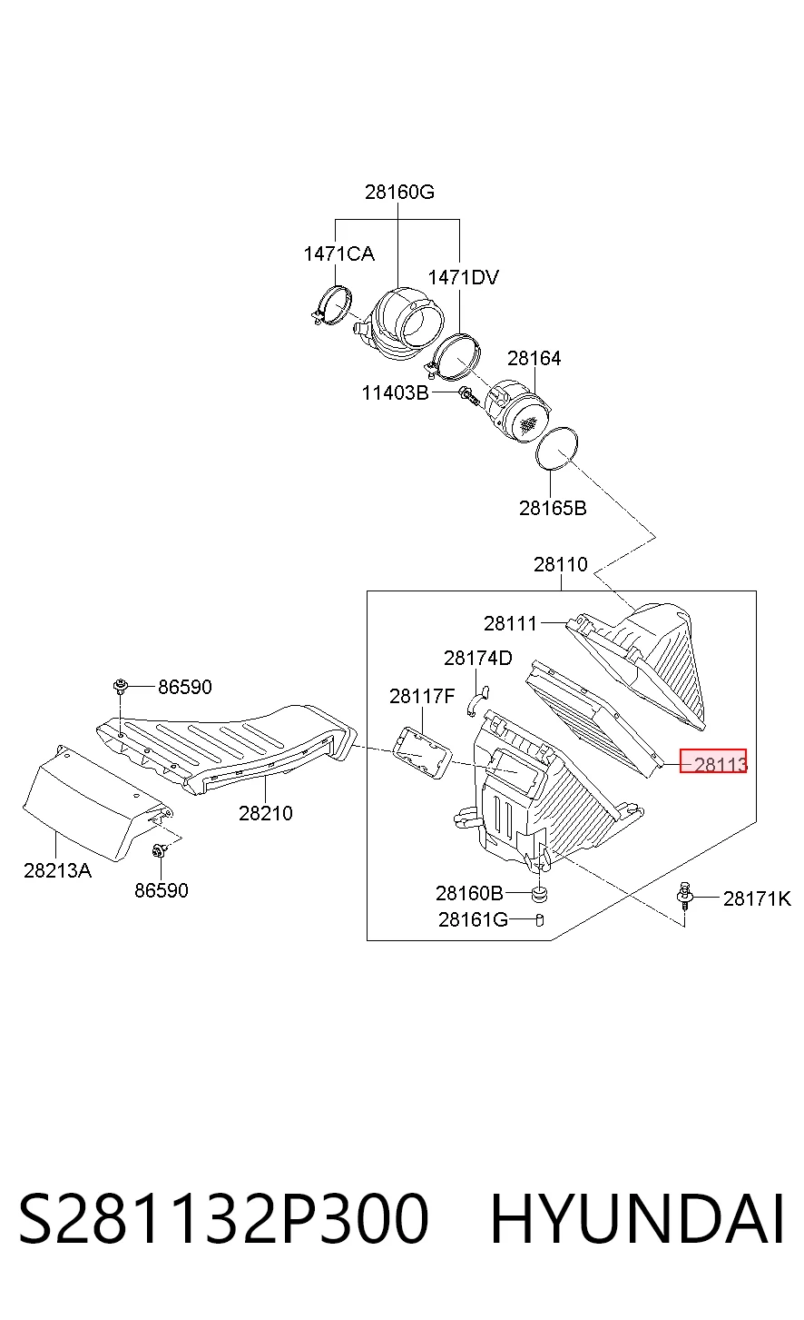 S281132P300 Hyundai/Kia