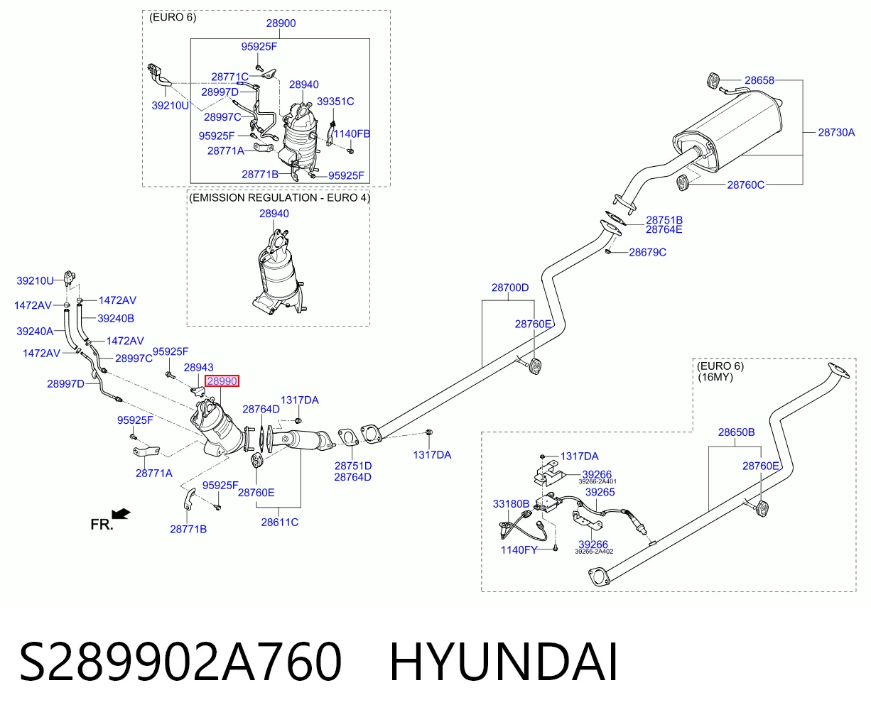 Купити Сажевый фільтр Hyundai I40 I VF