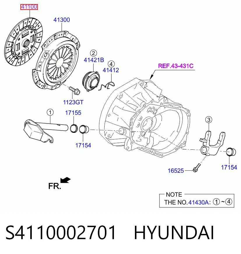 Купити Диск зчеплення Hyundai I10  PA