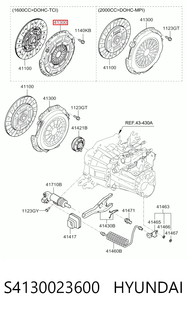 Купити Корзина зчеплення KIA Ceed  ED