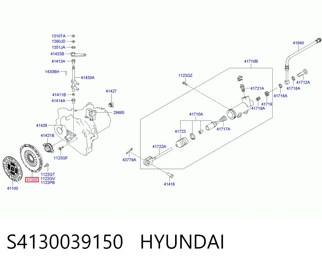 Купити Корзина зчеплення Hyundai Trajet  FO