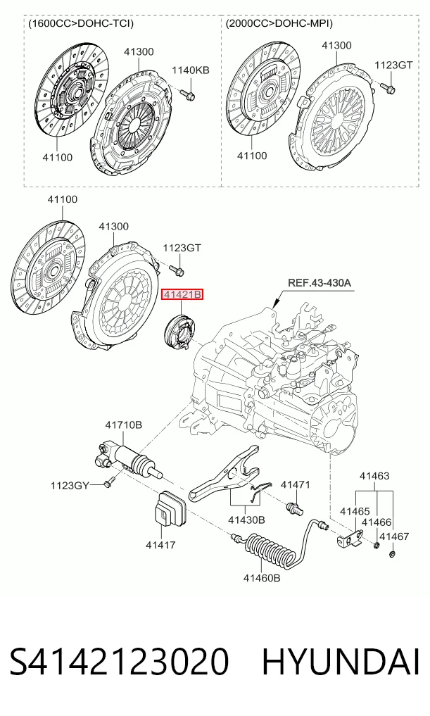 Купити 4142123020 Chrysler Підшипник включення зчеплення