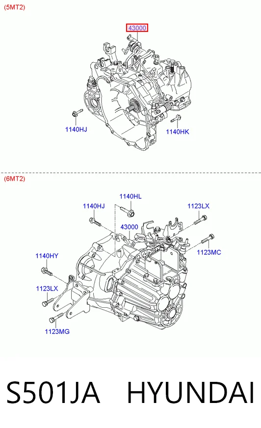 МКПП на Hyundai Sonata V NF