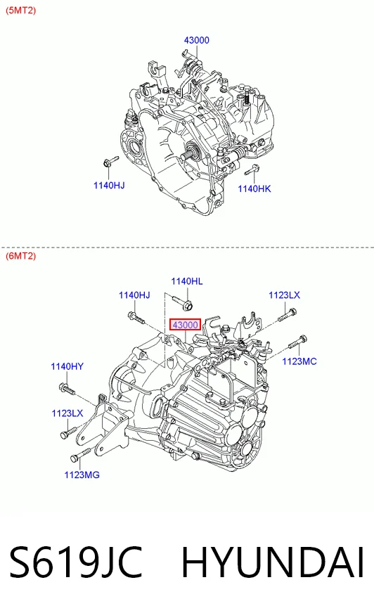 МКПП на Hyundai Sonata V NF