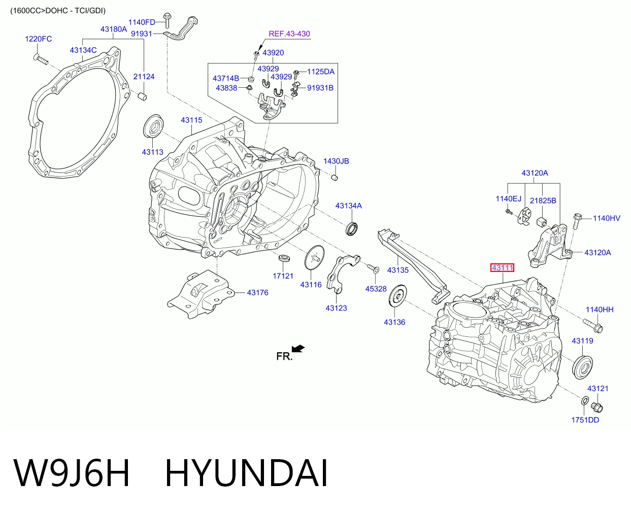 МКПП на Hyundai Elantra VI AD