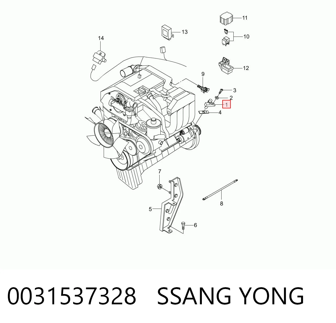 Датчик обертів колінвалу Mercedes E купе (C124) (1987 - 1993) ціна, від 23.24 USD