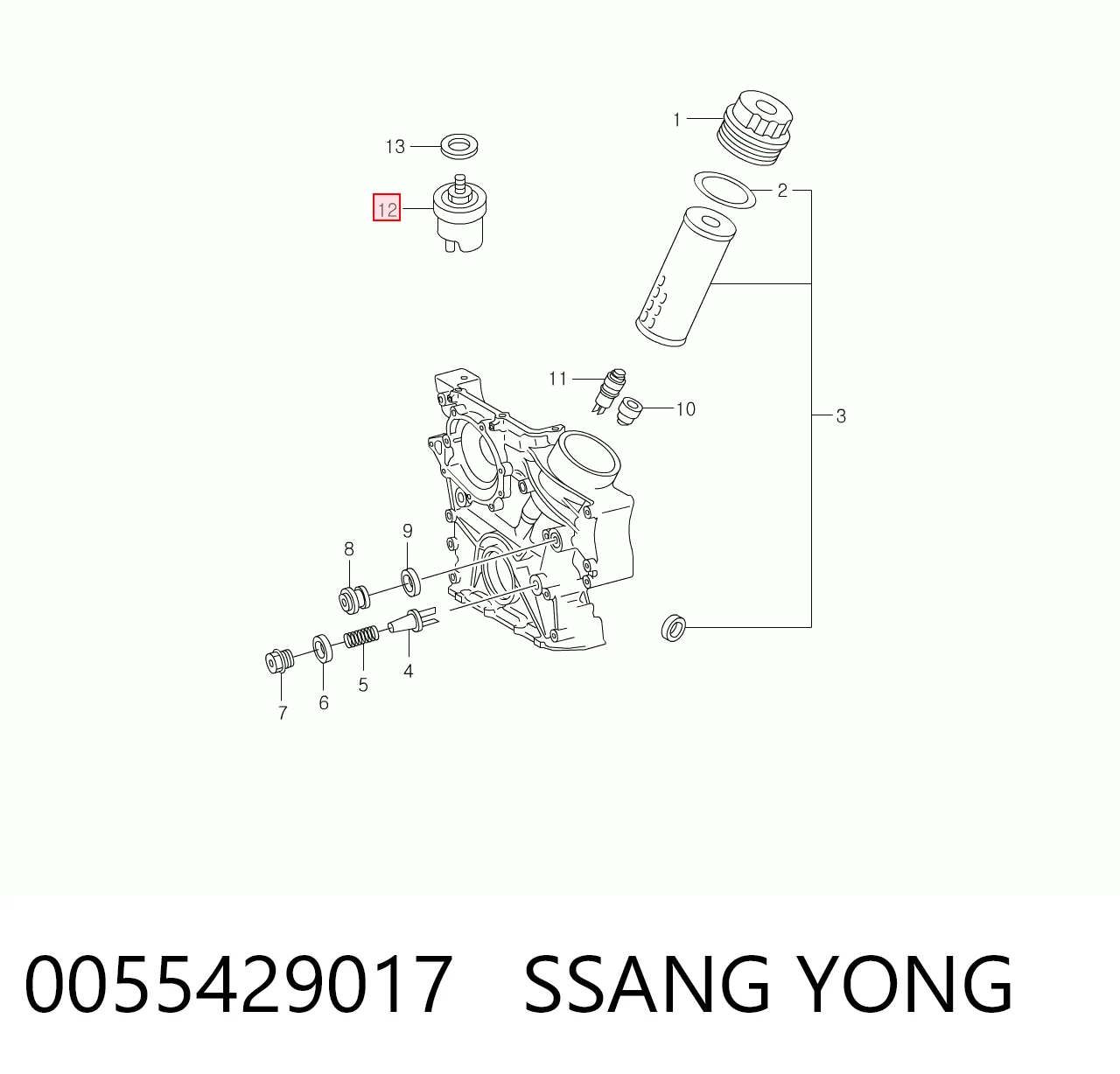 Купити Датчик тиску масла Mercedes Bus 207-310  602
