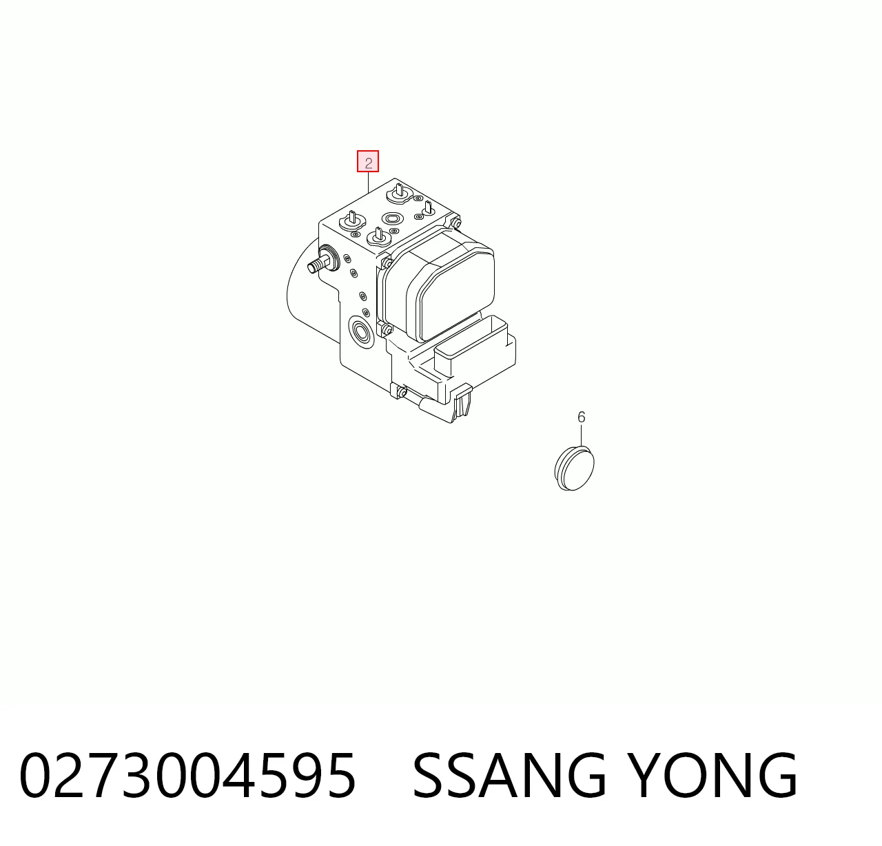 0265219484 Bosch Блок управління АБС (ABS)