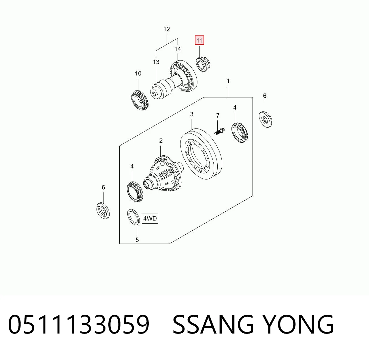 Купити 5010439055 Renault (RVI) Підшипник ступиці передньої