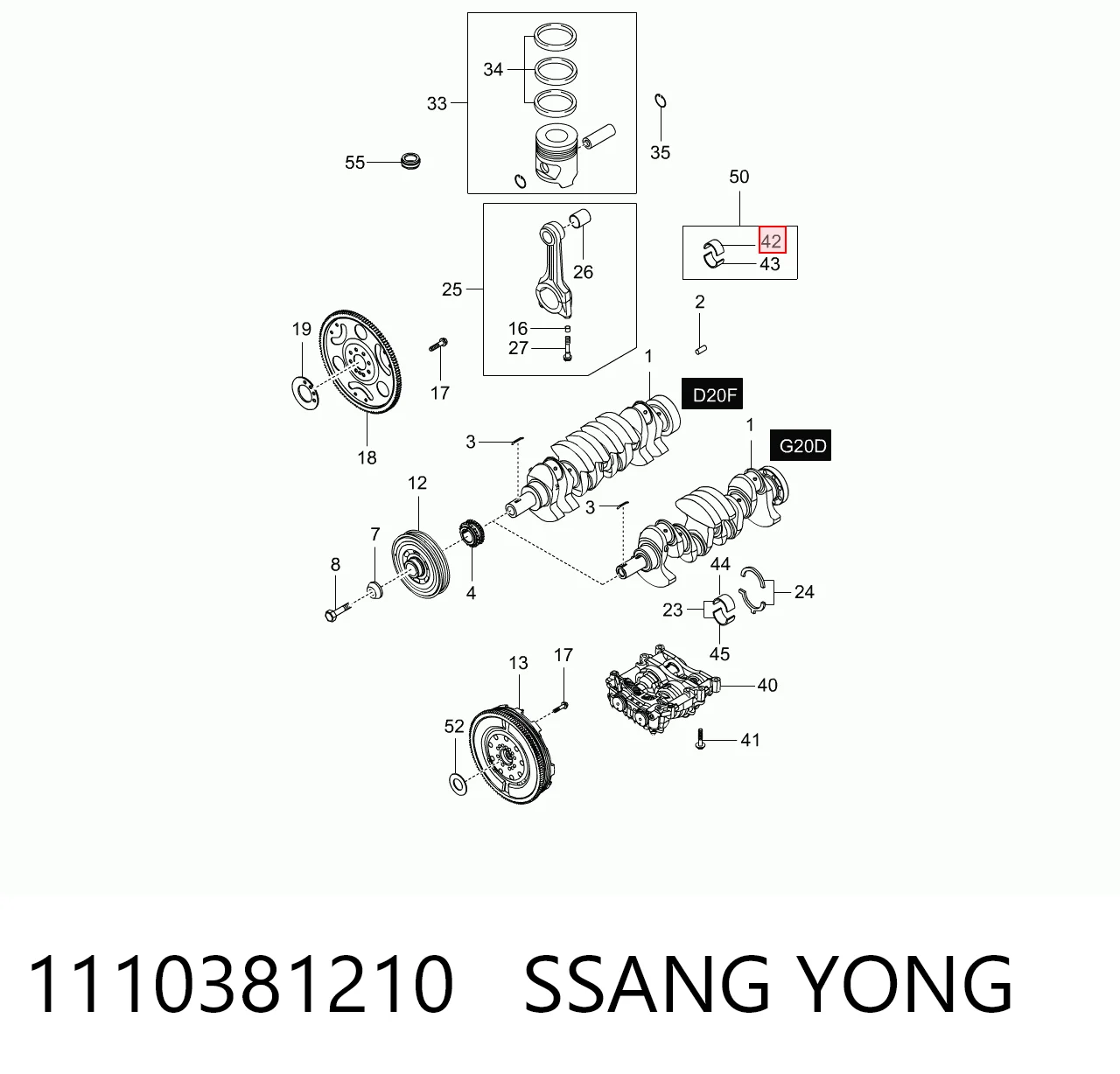 Купити 001PS10709025 Mahle Original Вкладиші колінвала, шатунні, комплект, 1-й ремонт (+0,25)