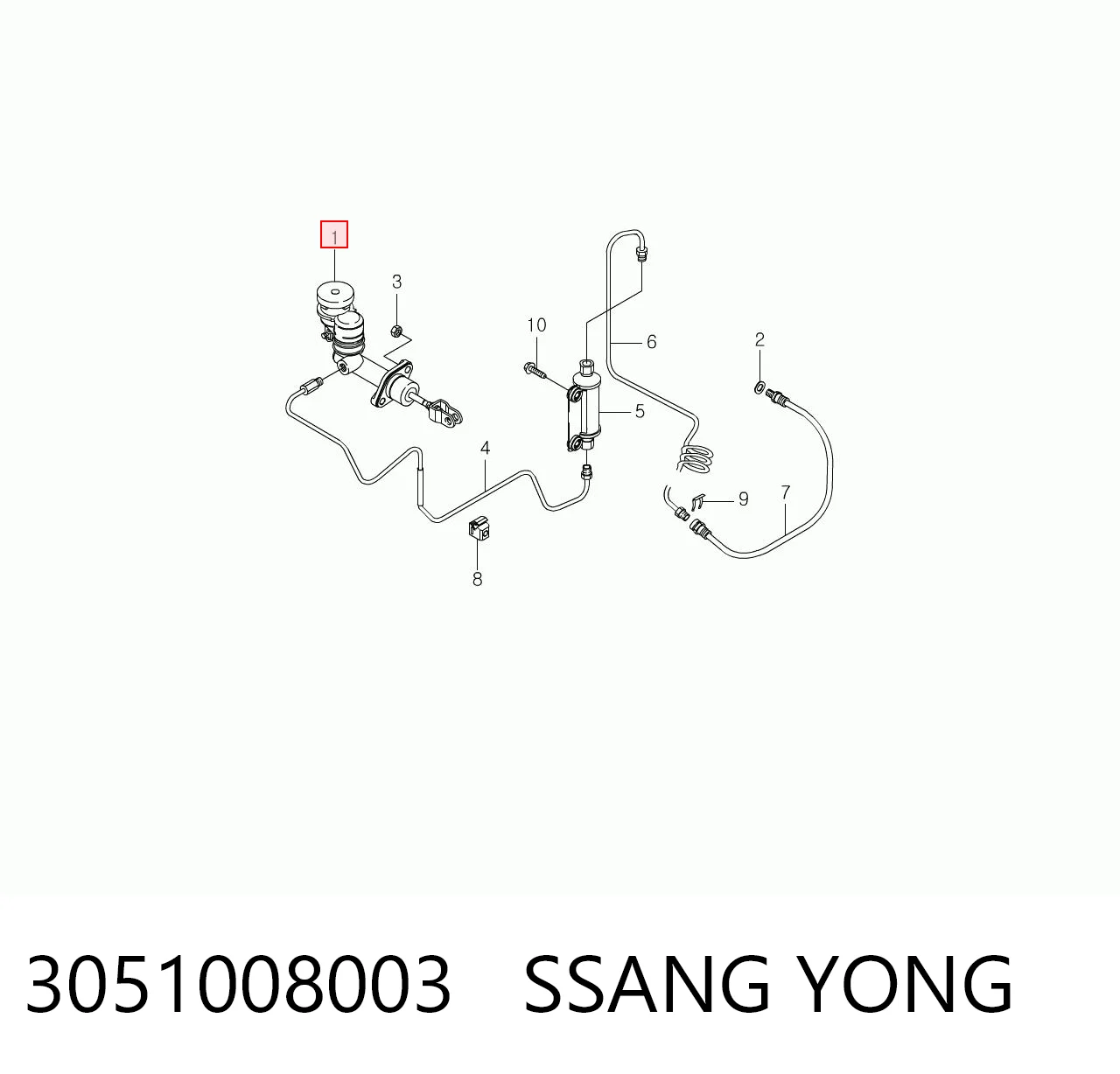ГЦЗ SsangYong Rexton I позашляховик (RJ) (2002 - 2006) ціна, від 37.83 USD
