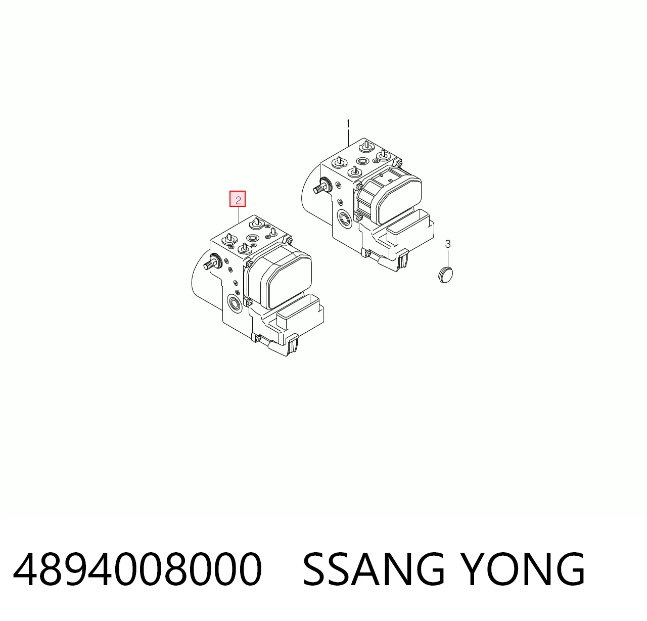 Блок АБС гідравлічний Bosch 0265219484 ціна, від 45.76 USD