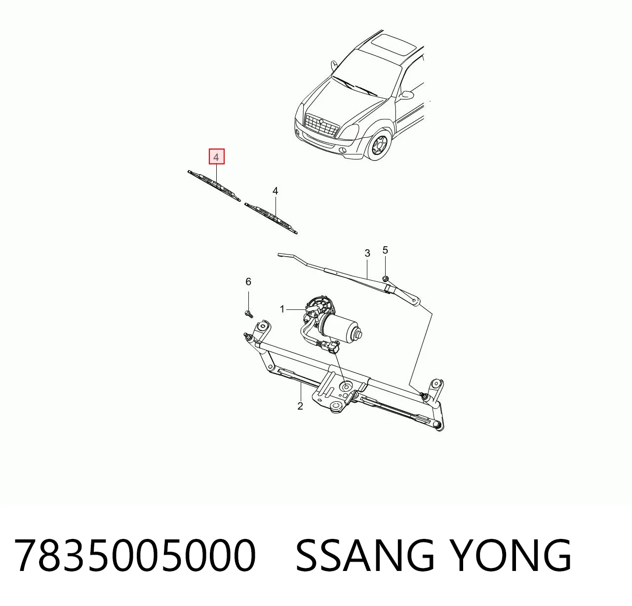 Двірники Hyundai Accent II