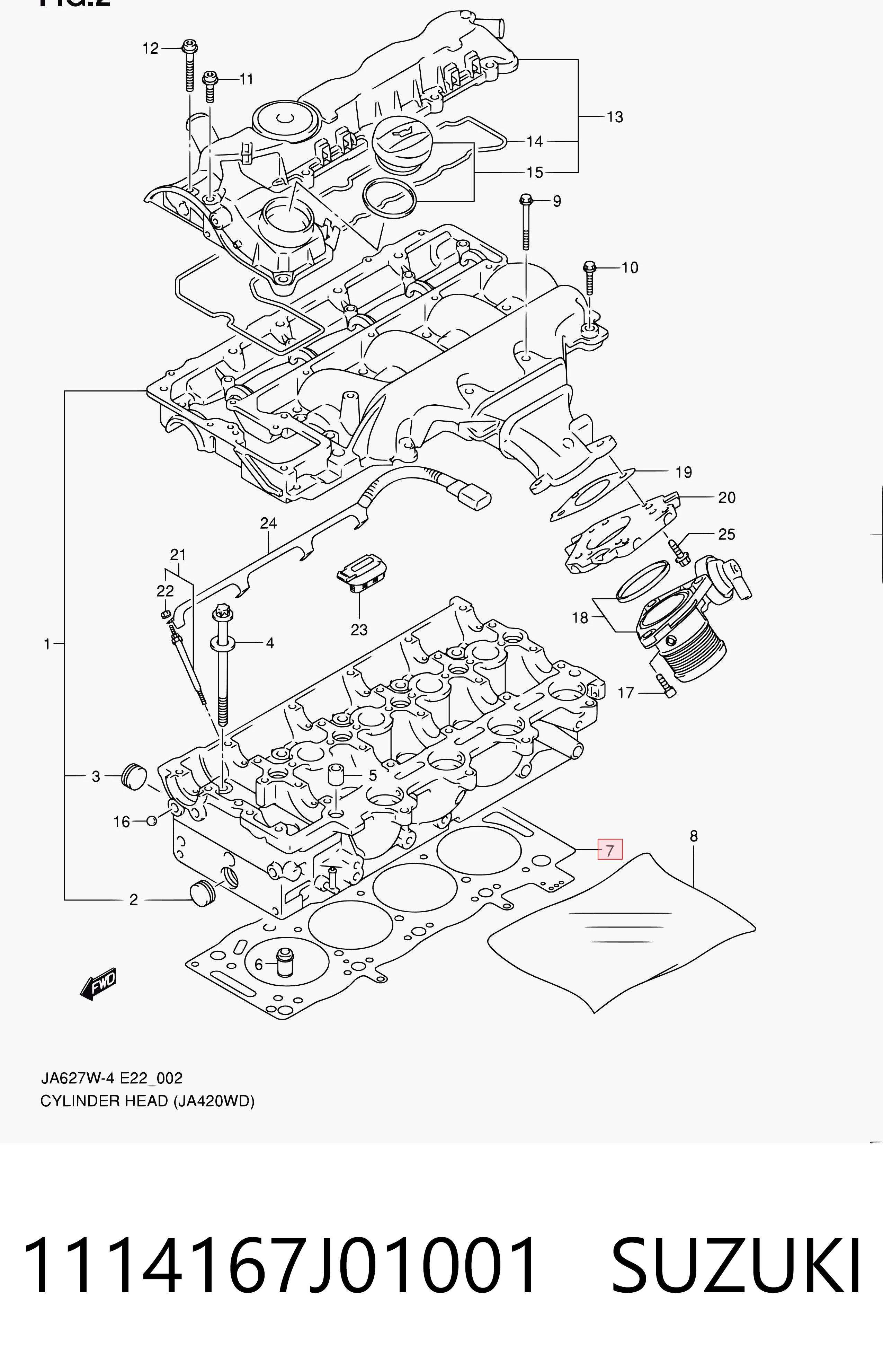 Прокладка ГБЦ Citroen C4 1