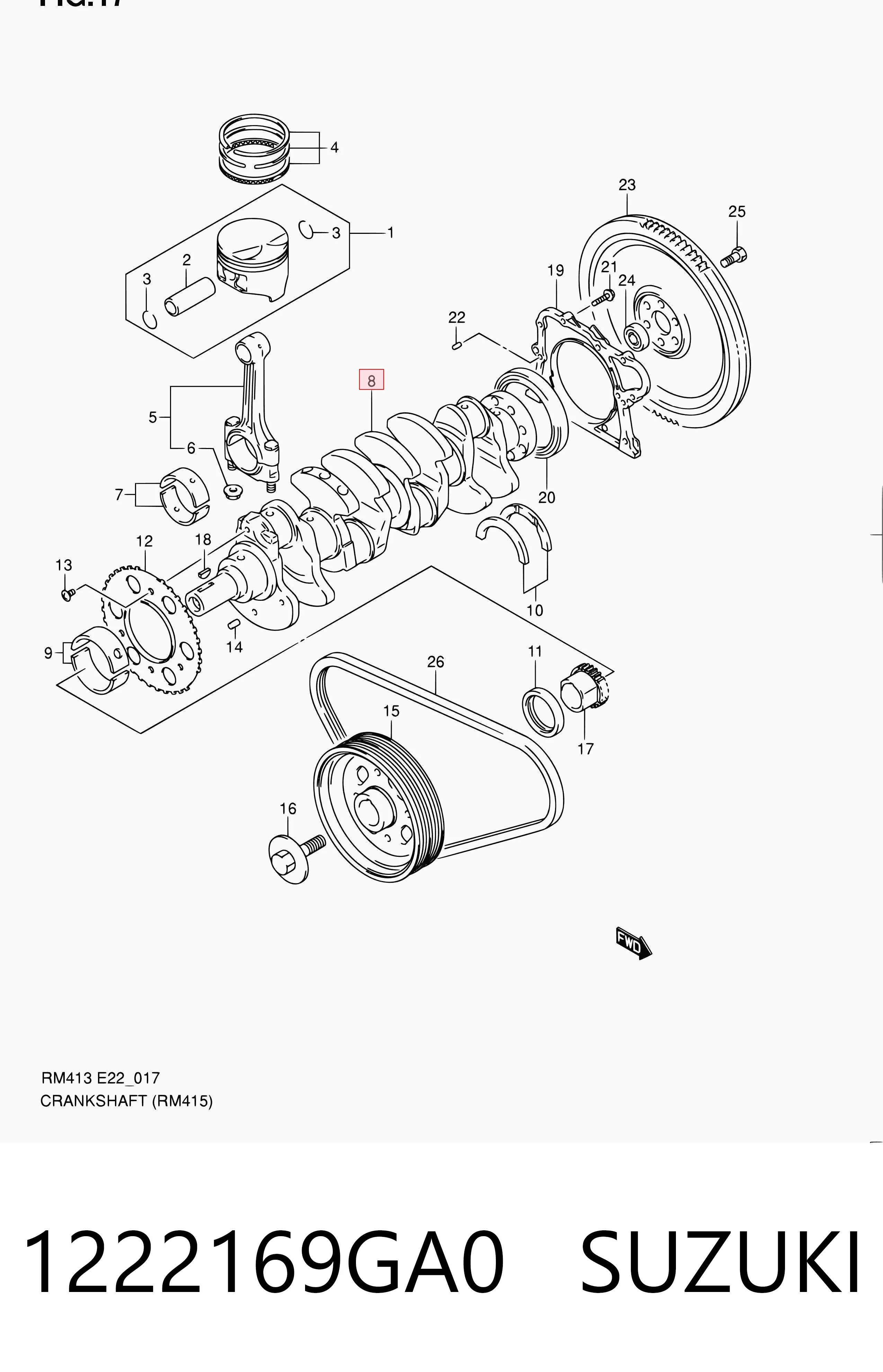 1222169GA0 Suzuki 