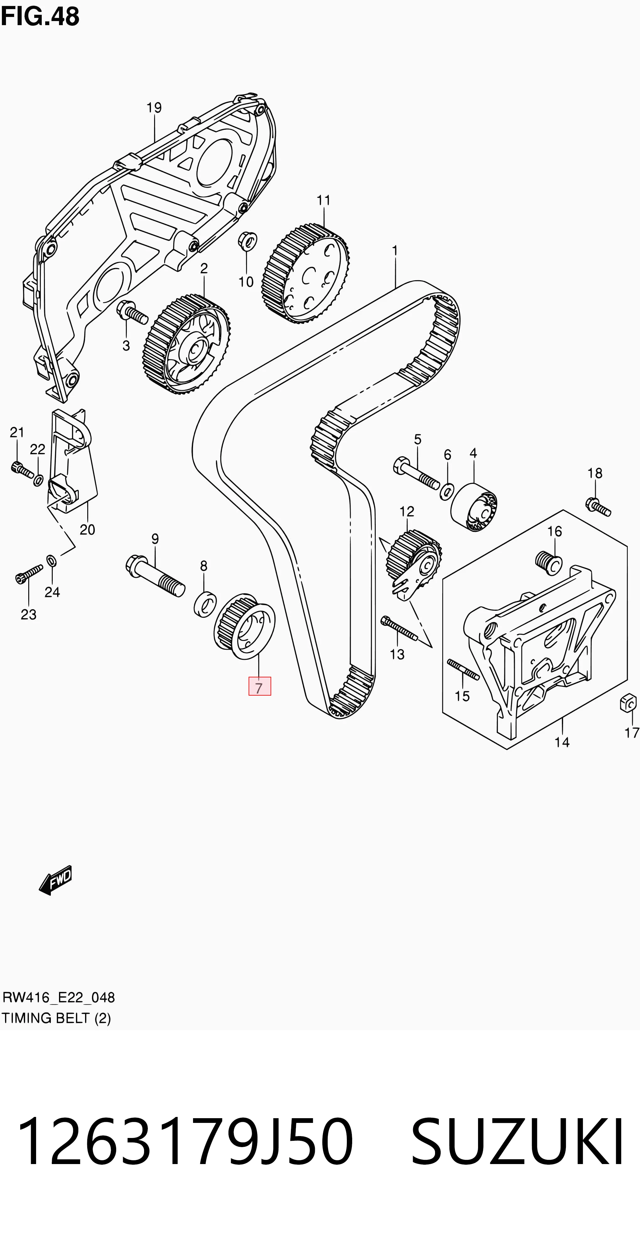 Зірка-шестерня приводу коленвалу двигуна 93178821 Peugeot/Citroen