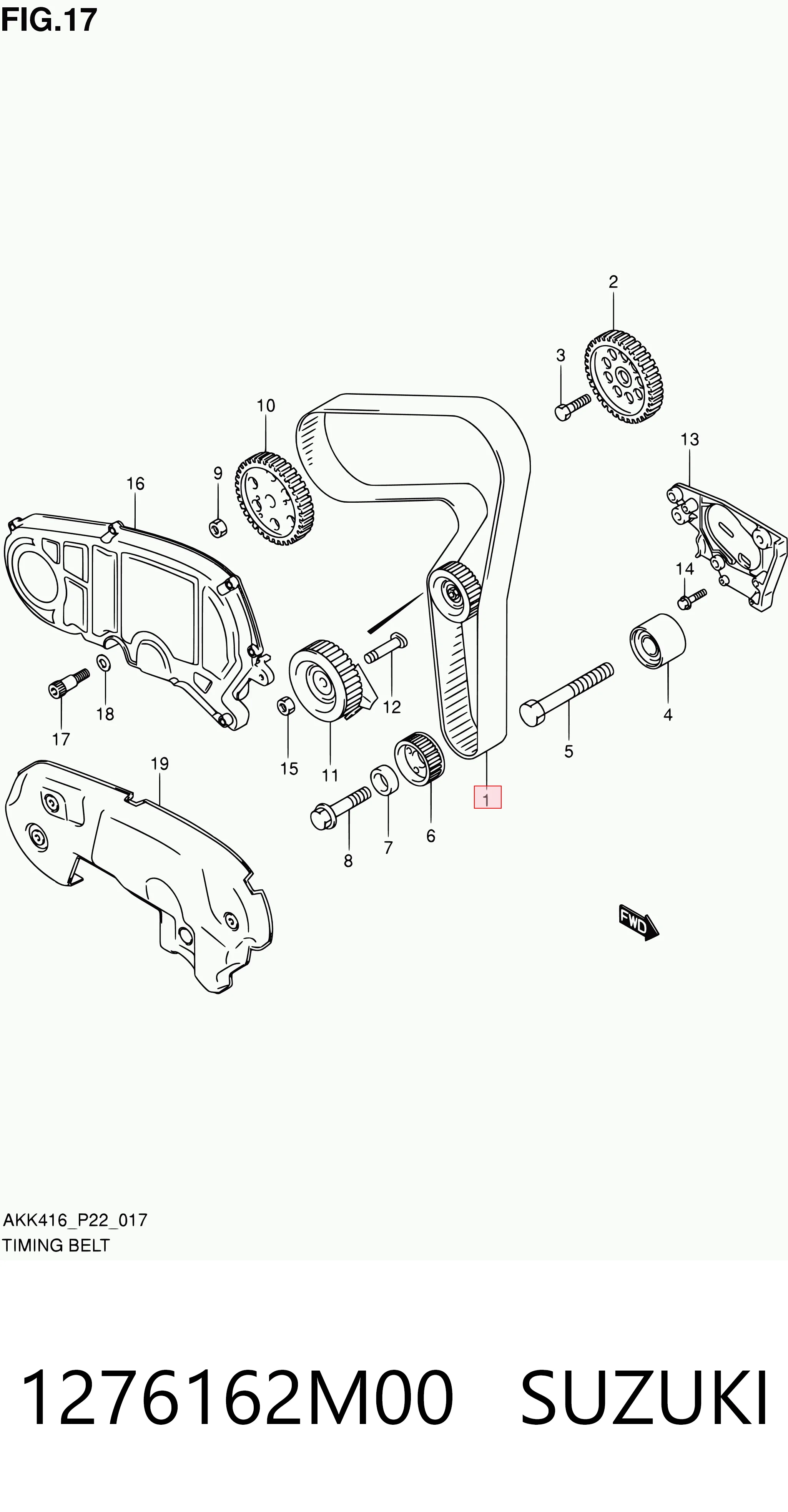 Ремінь ГРМ 95526047 Peugeot/Citroen