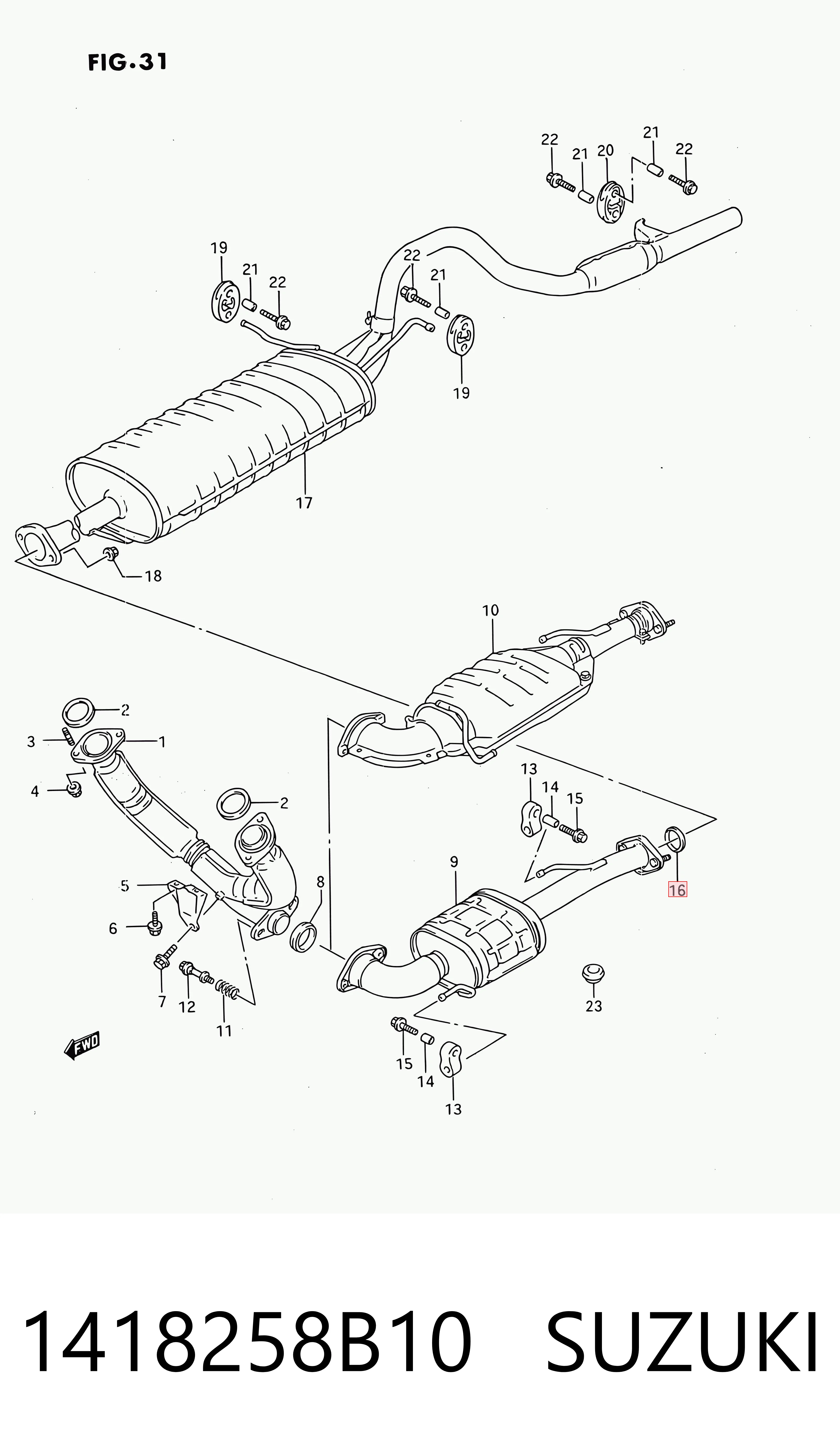 Купити A0039974440 Mercedes Прокладка штанів