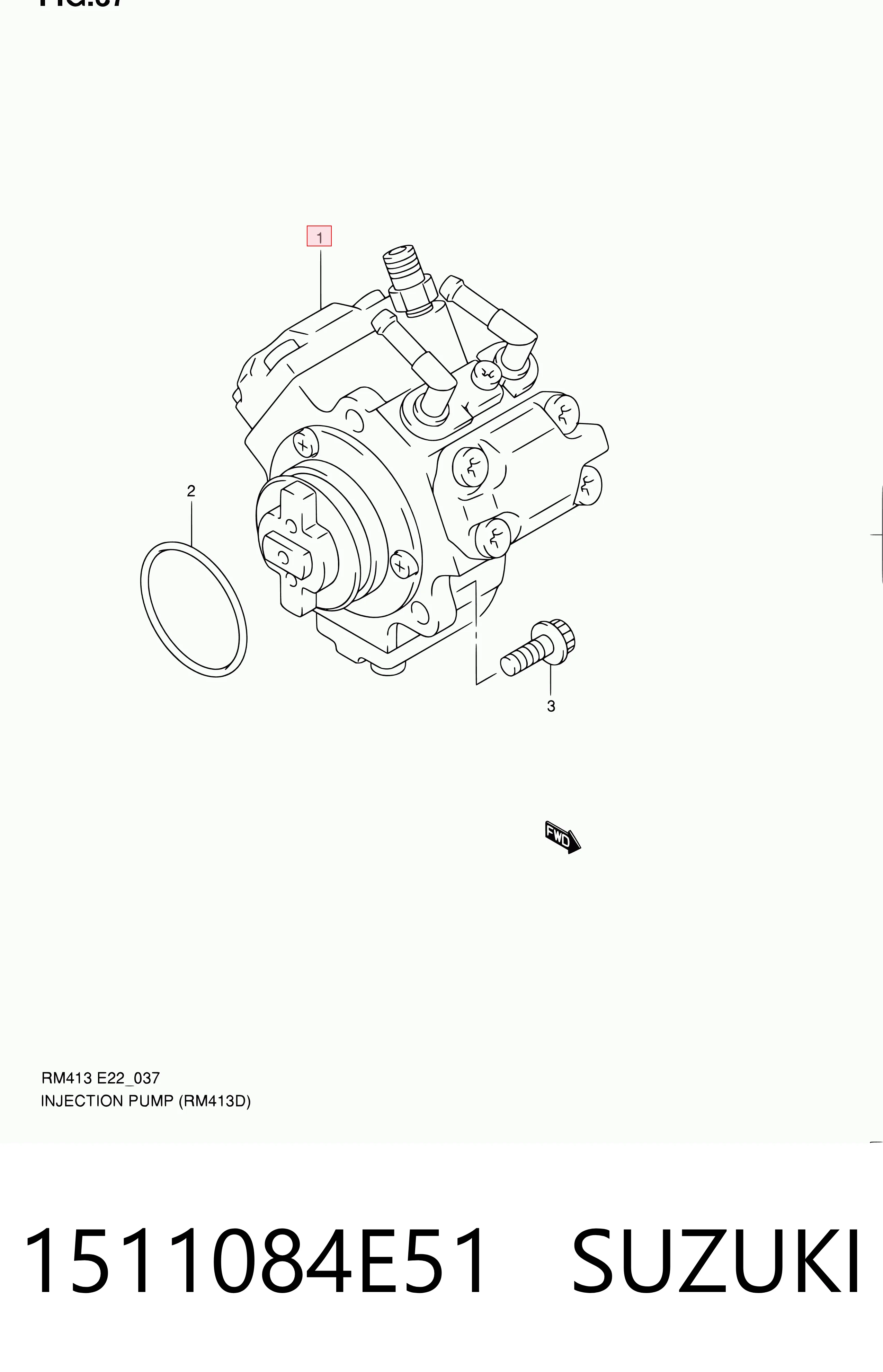 Паливний насос високого тиску 986437024 Bosch