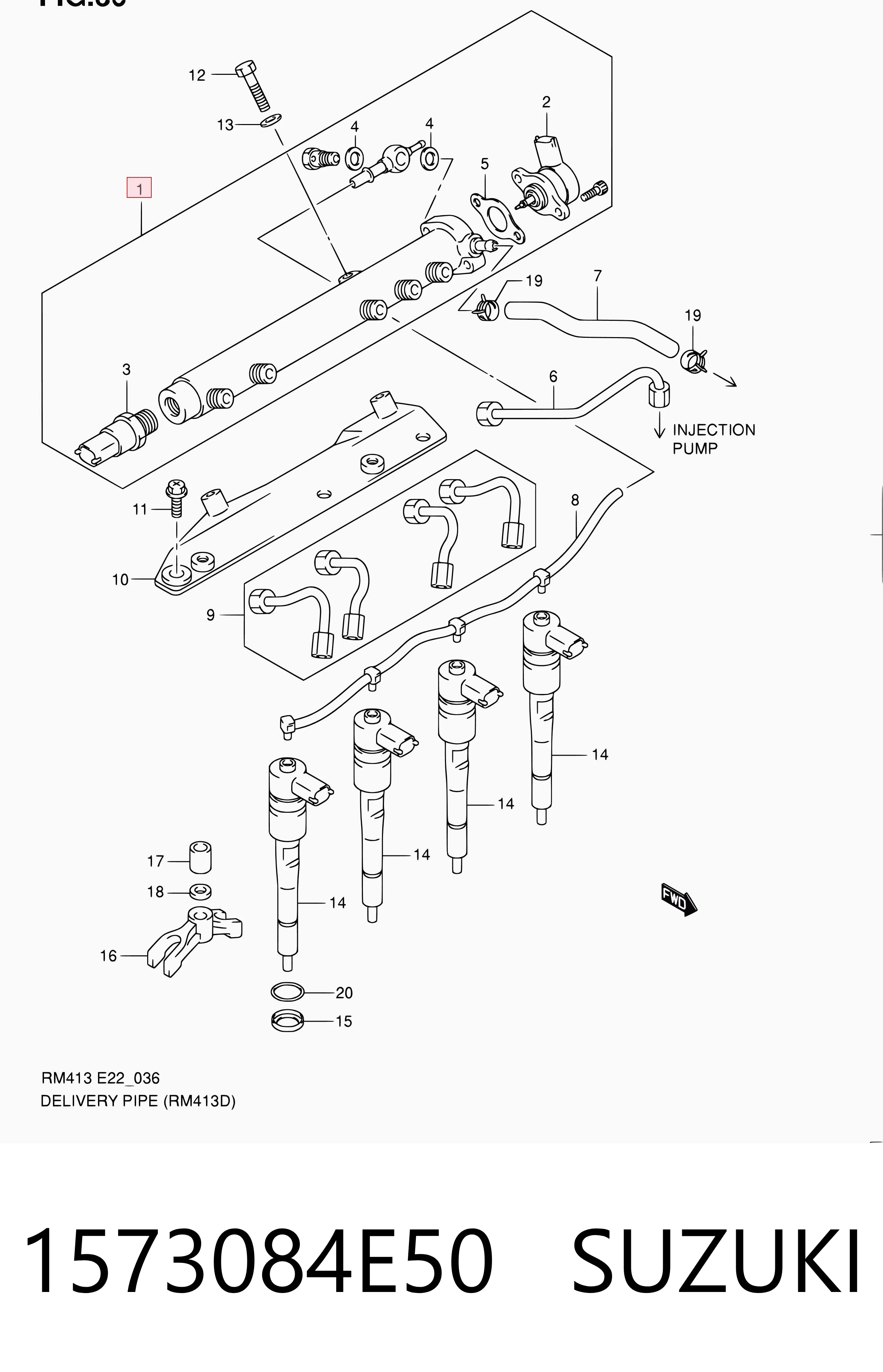 445214044 Bosch Паливна рампа