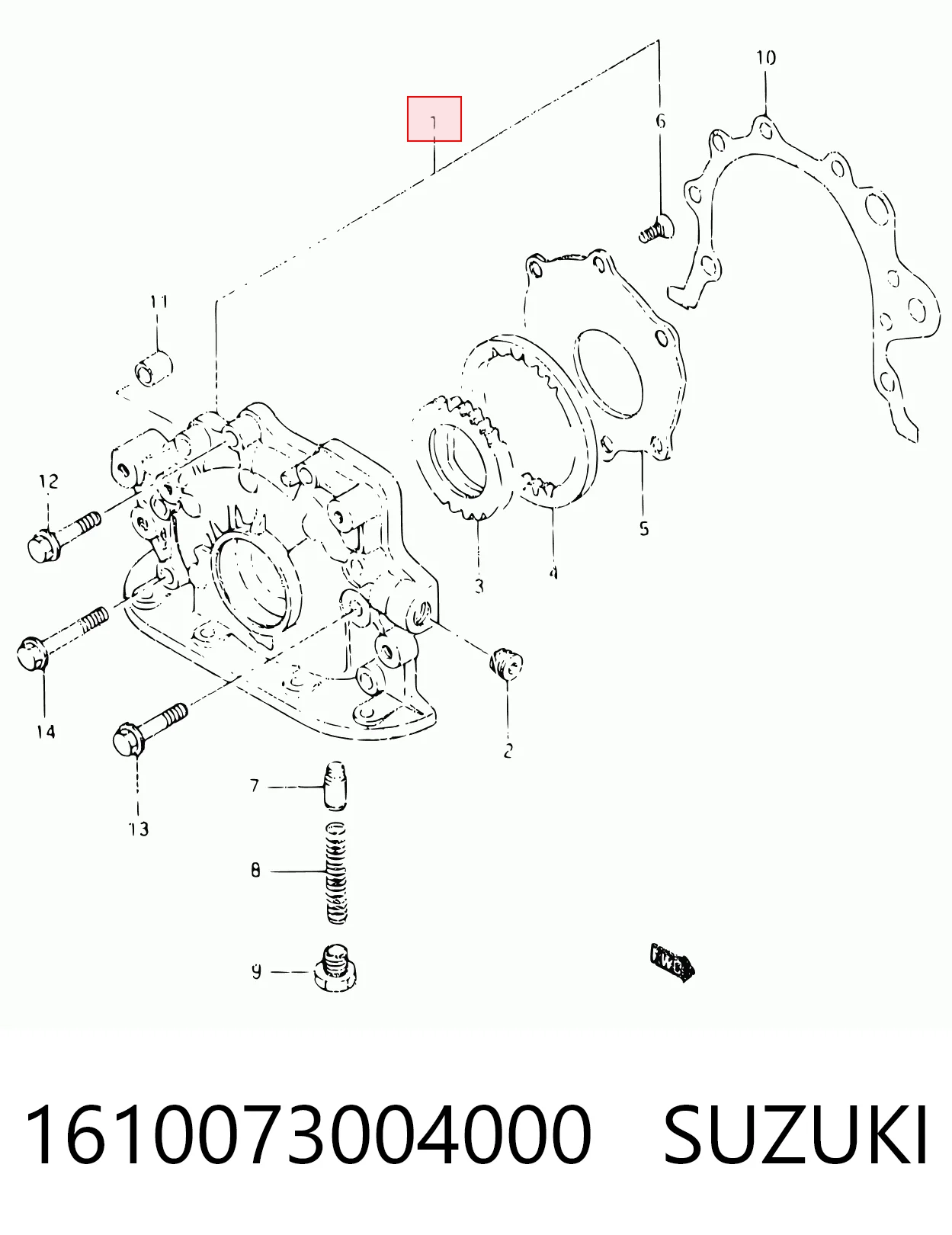 Помпа масляна Daewoo Tico хетчбек (KLY3) (1995 - 1999) ціна, від 55.22 USD