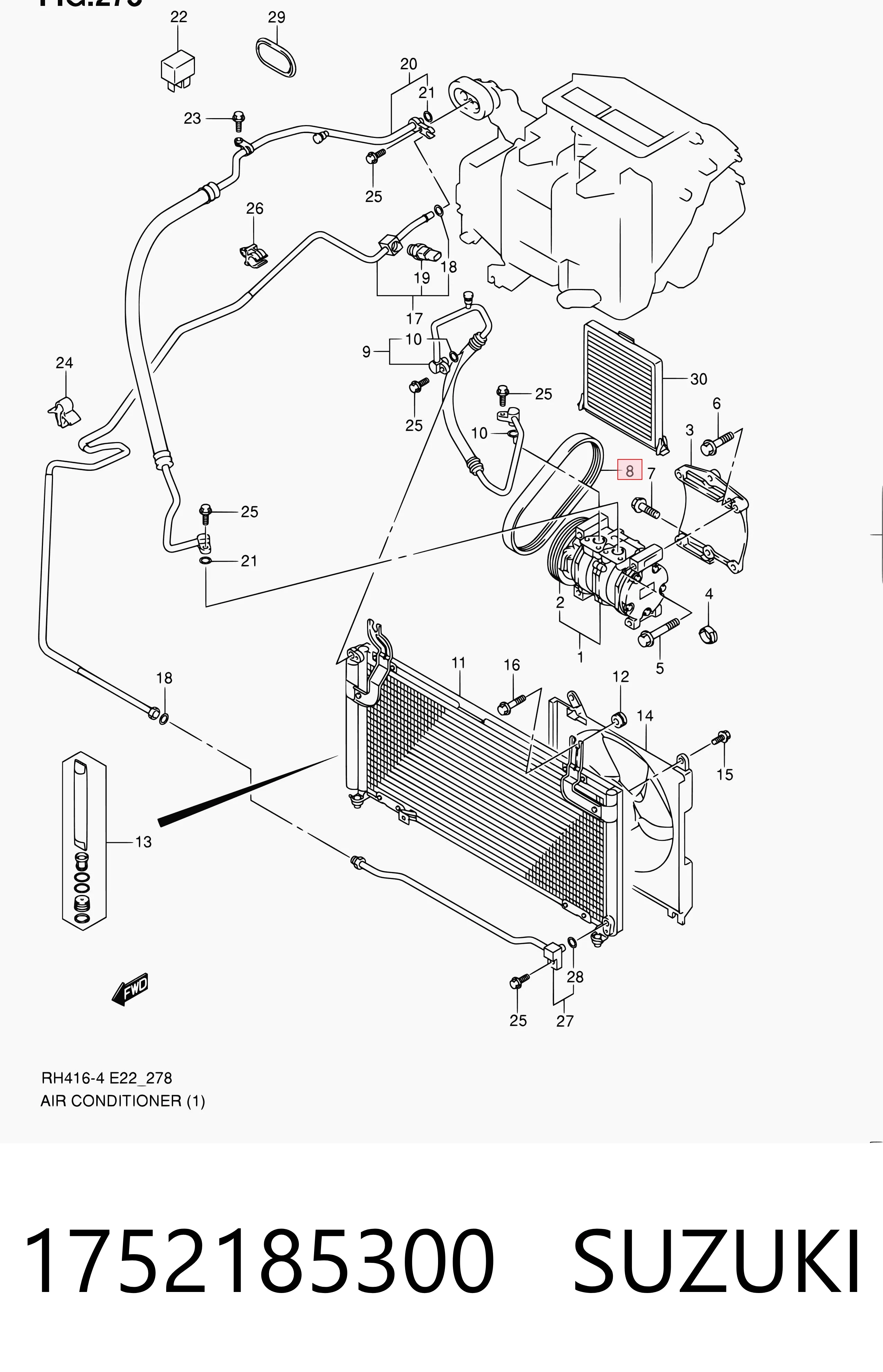 Купити 4431887401 Daihatsu Ремінь генератора