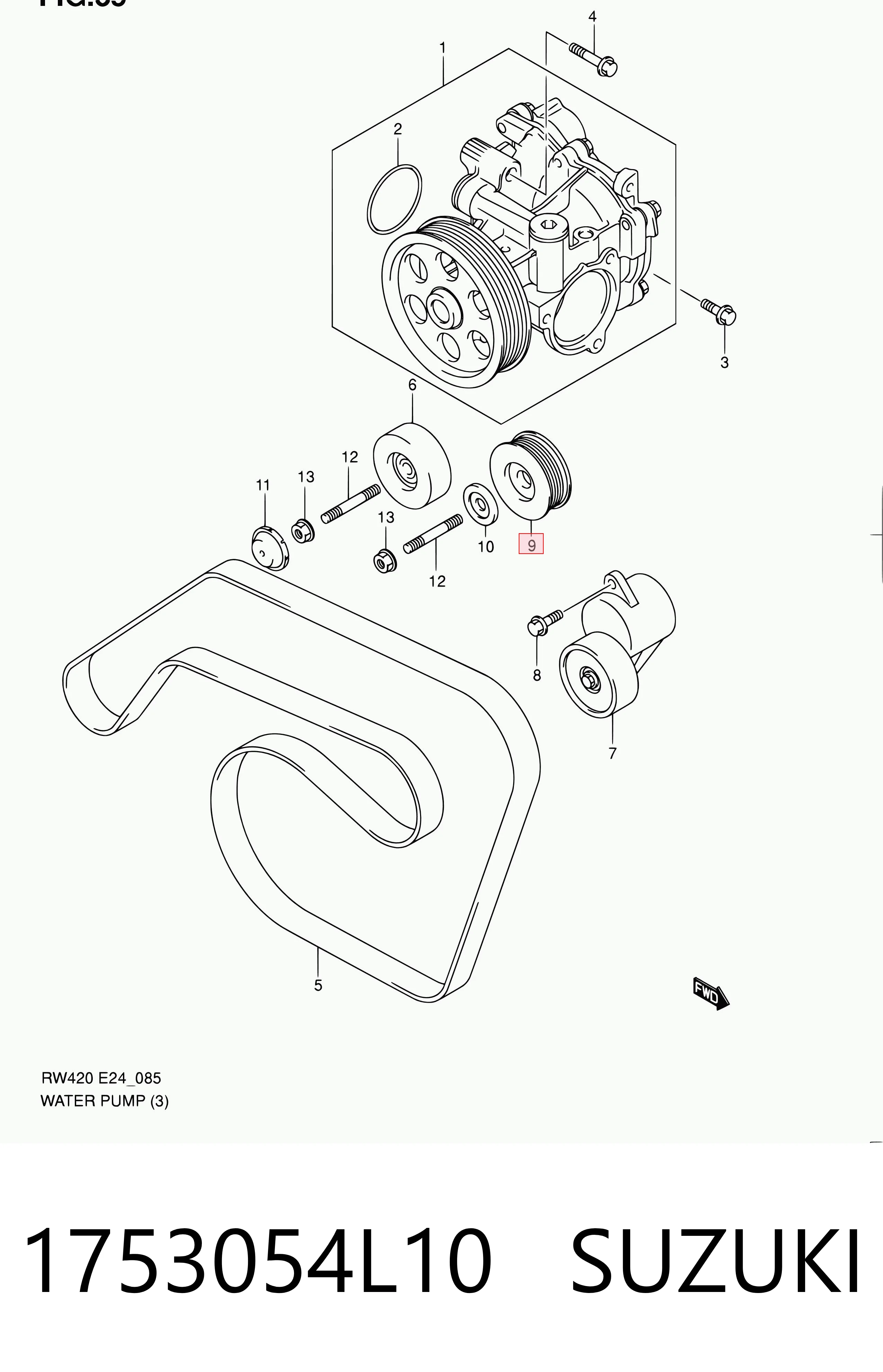 1753054L10 Suzuki 
