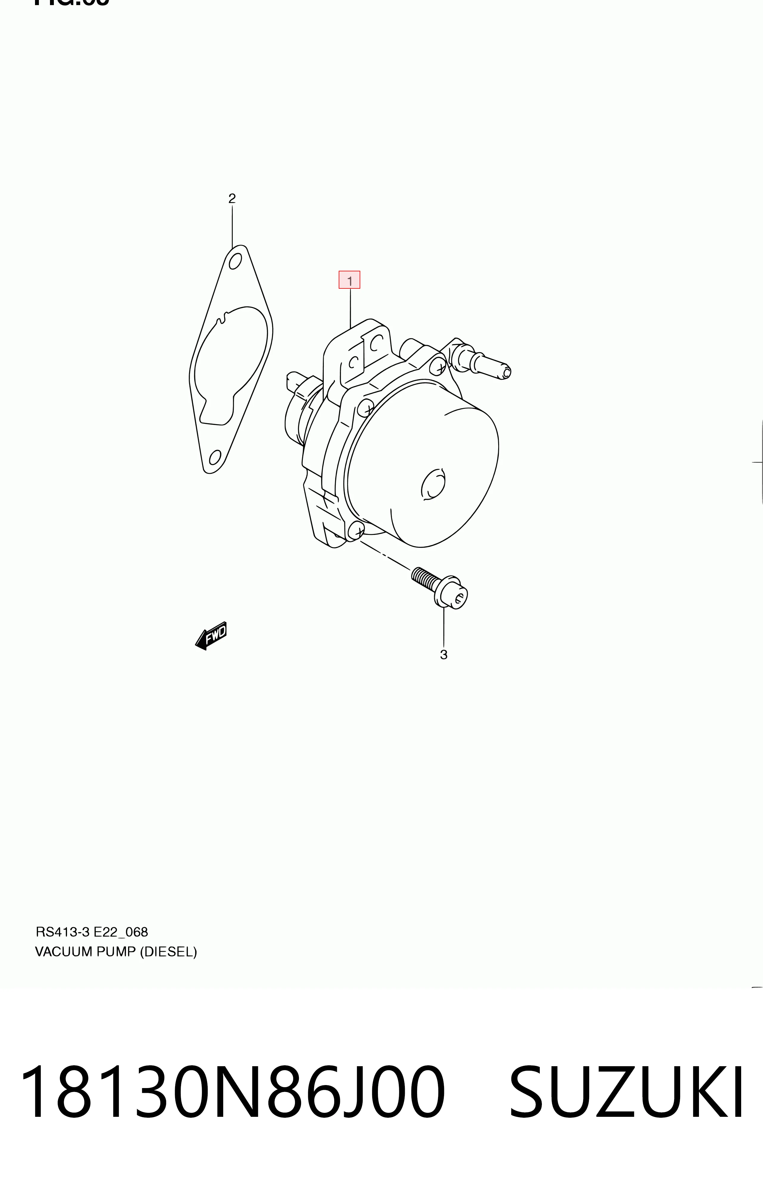 55221037 Peugeot/Citroen Насос вакуумний