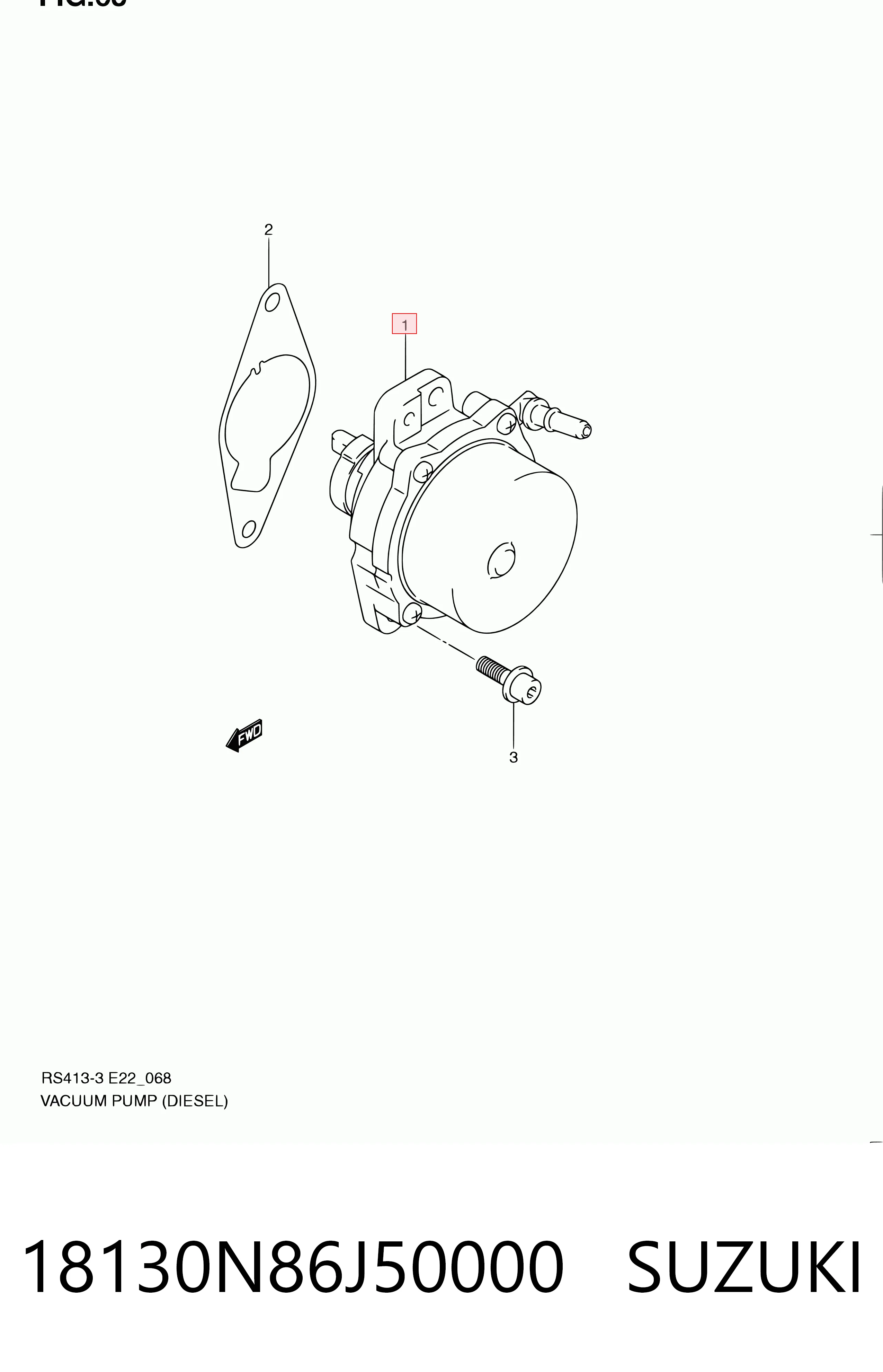 Насос вакуумний Ford 1853569 ціна, від 13.77 USD