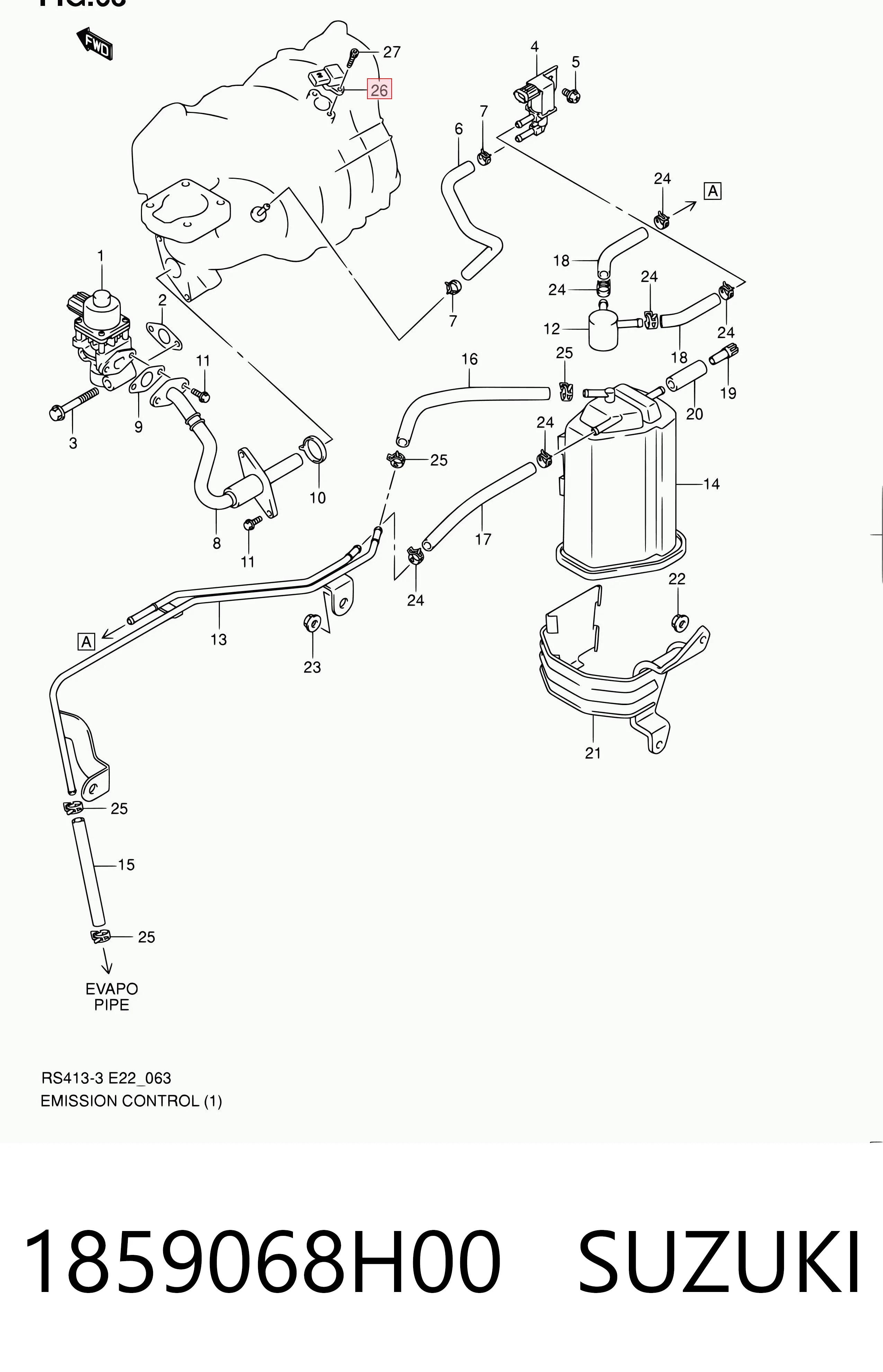 1859068H00 Suzuki 