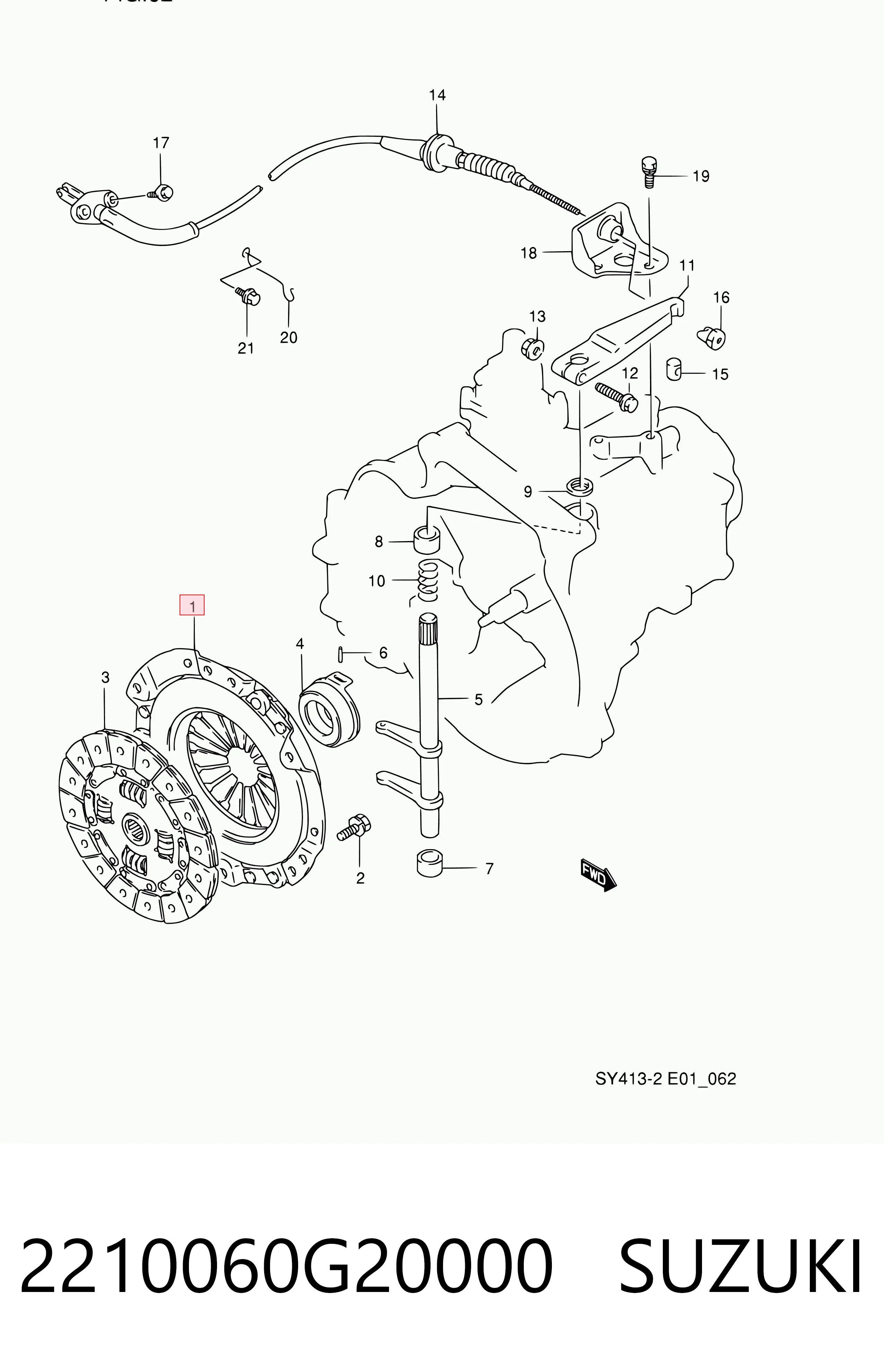 Купити 3121087106000 Daihatsu Корзина зчеплення