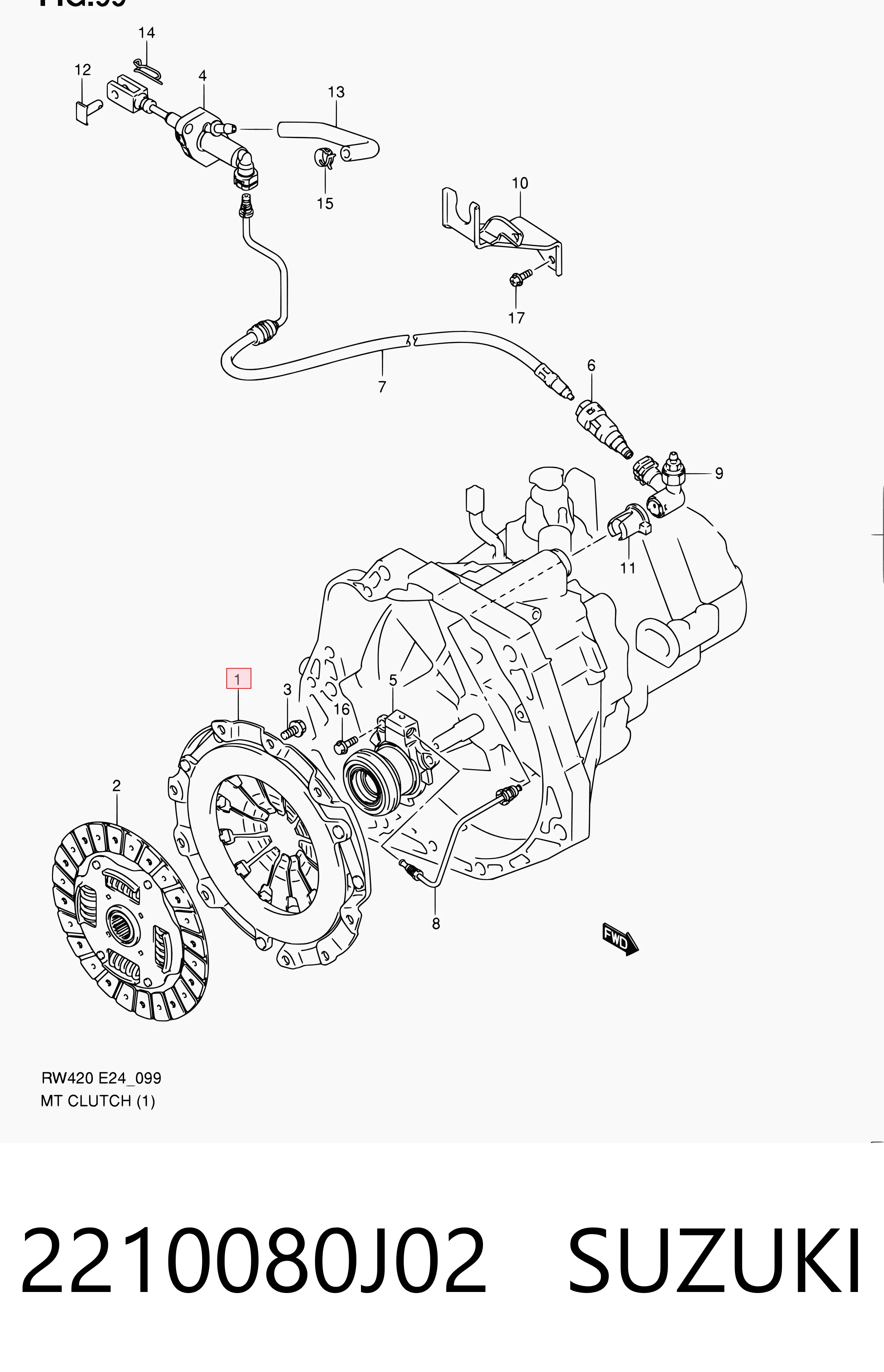 71750707 Fiat/Alfa/Lancia Натискний диск зчеплення