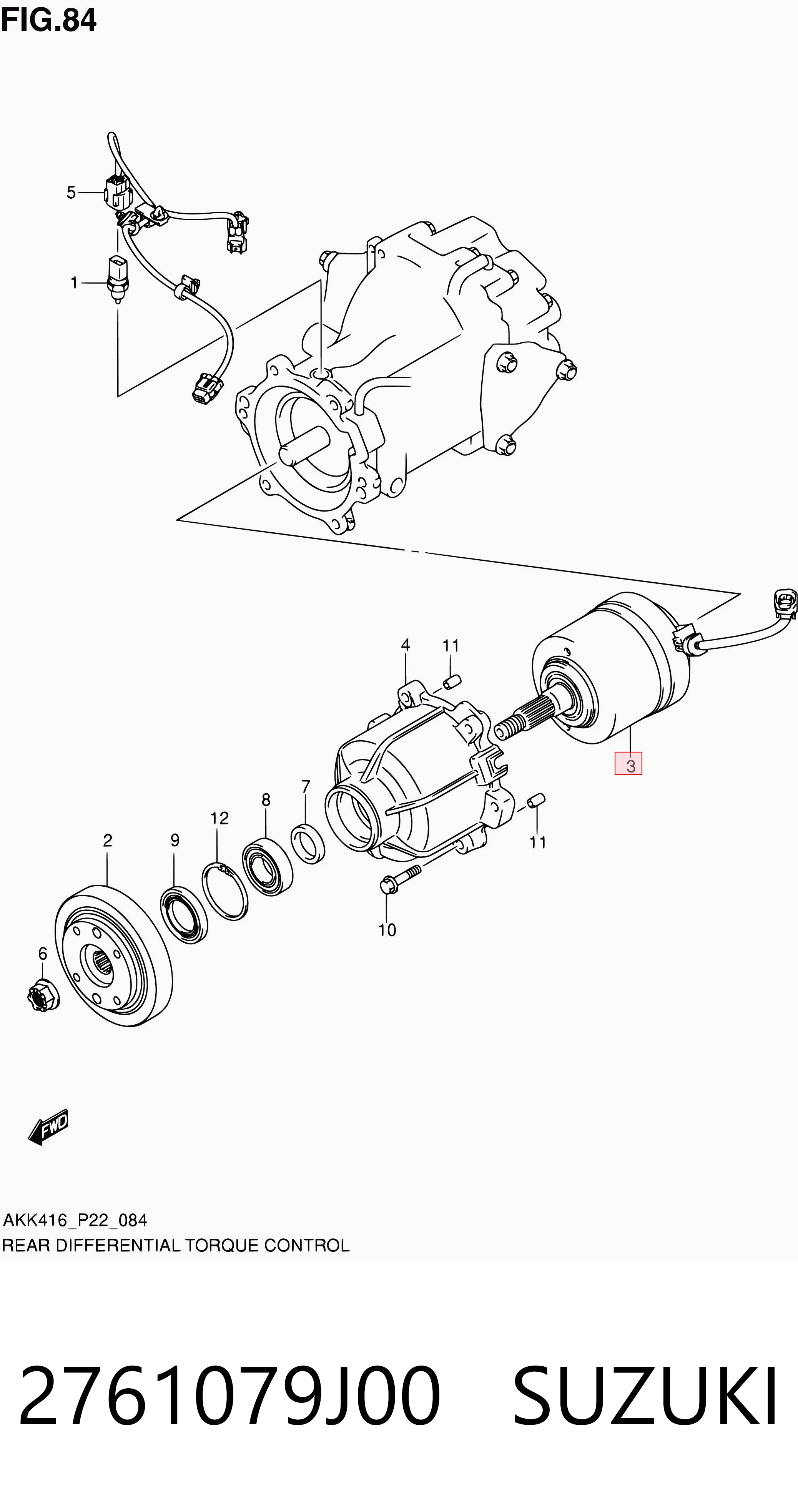 2761079J00 Suzuki 