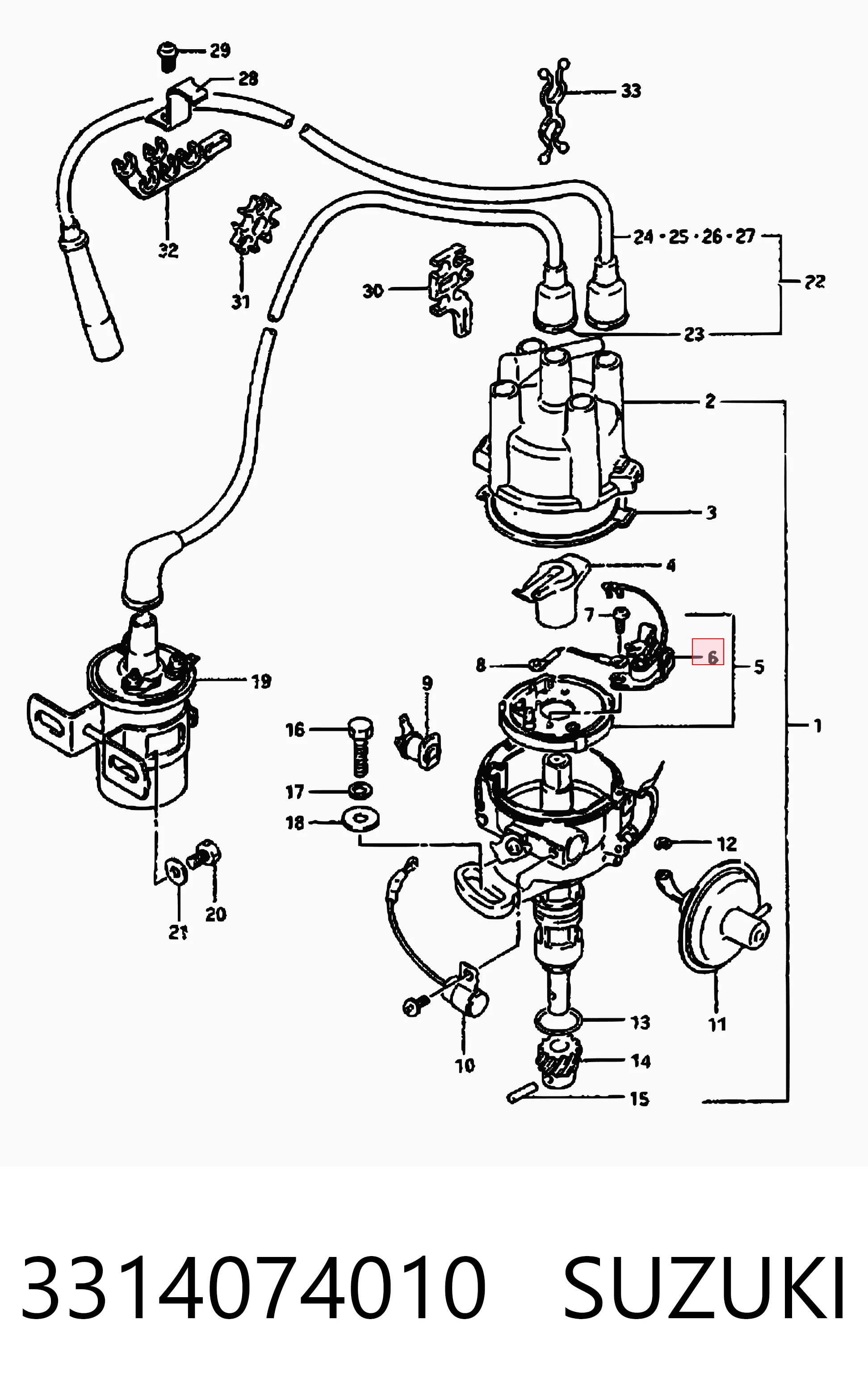 Купити 1914526060000 Daihatsu Контактна група