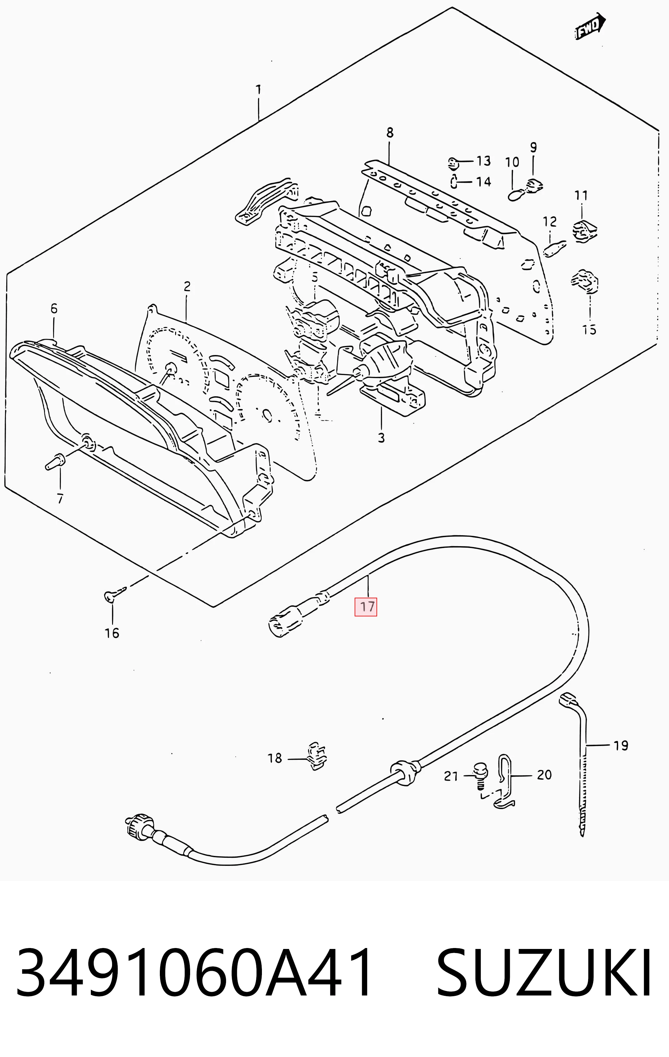 3491060A41 Suzuki 