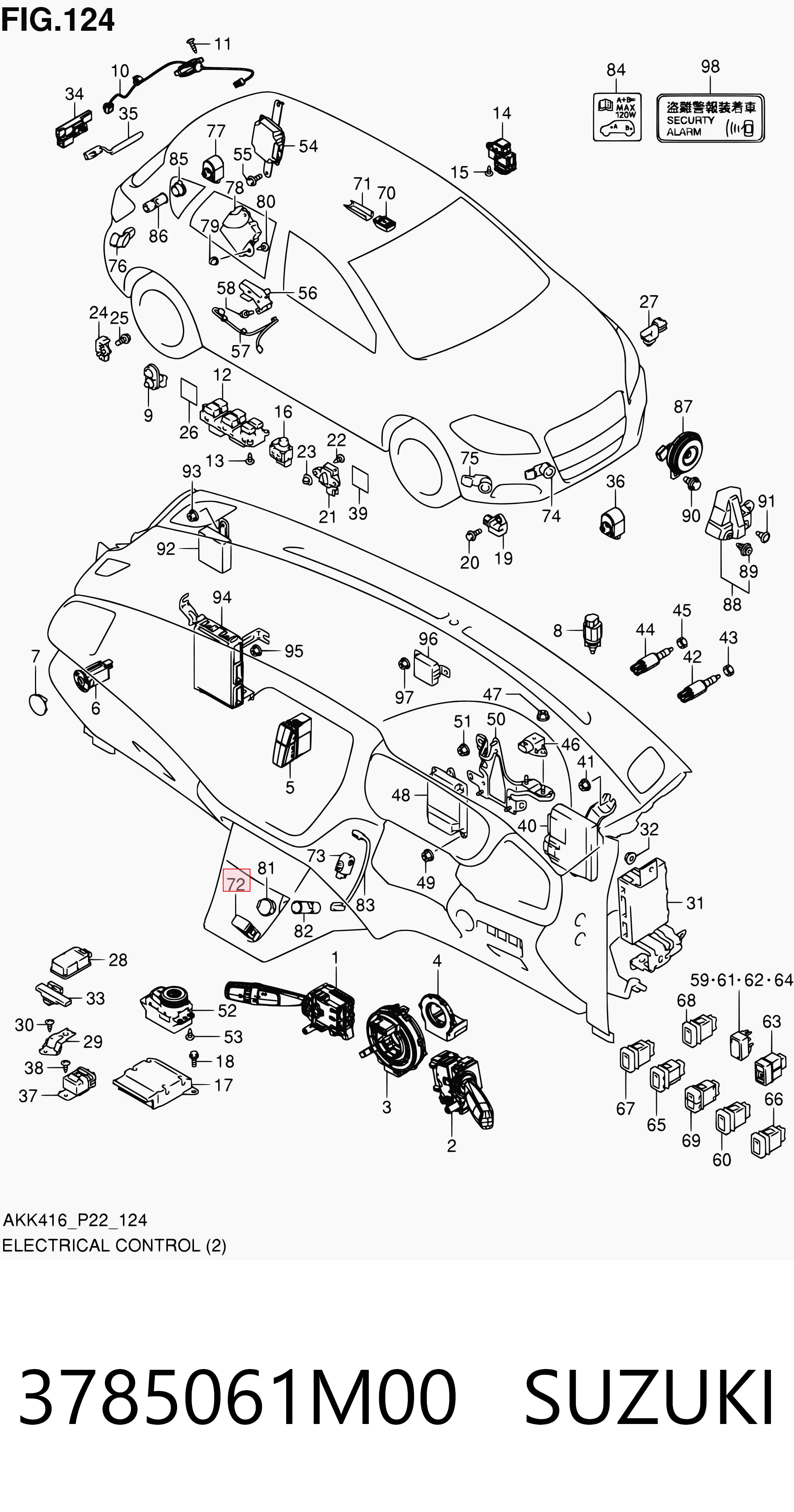 3785061M00 Suzuki 