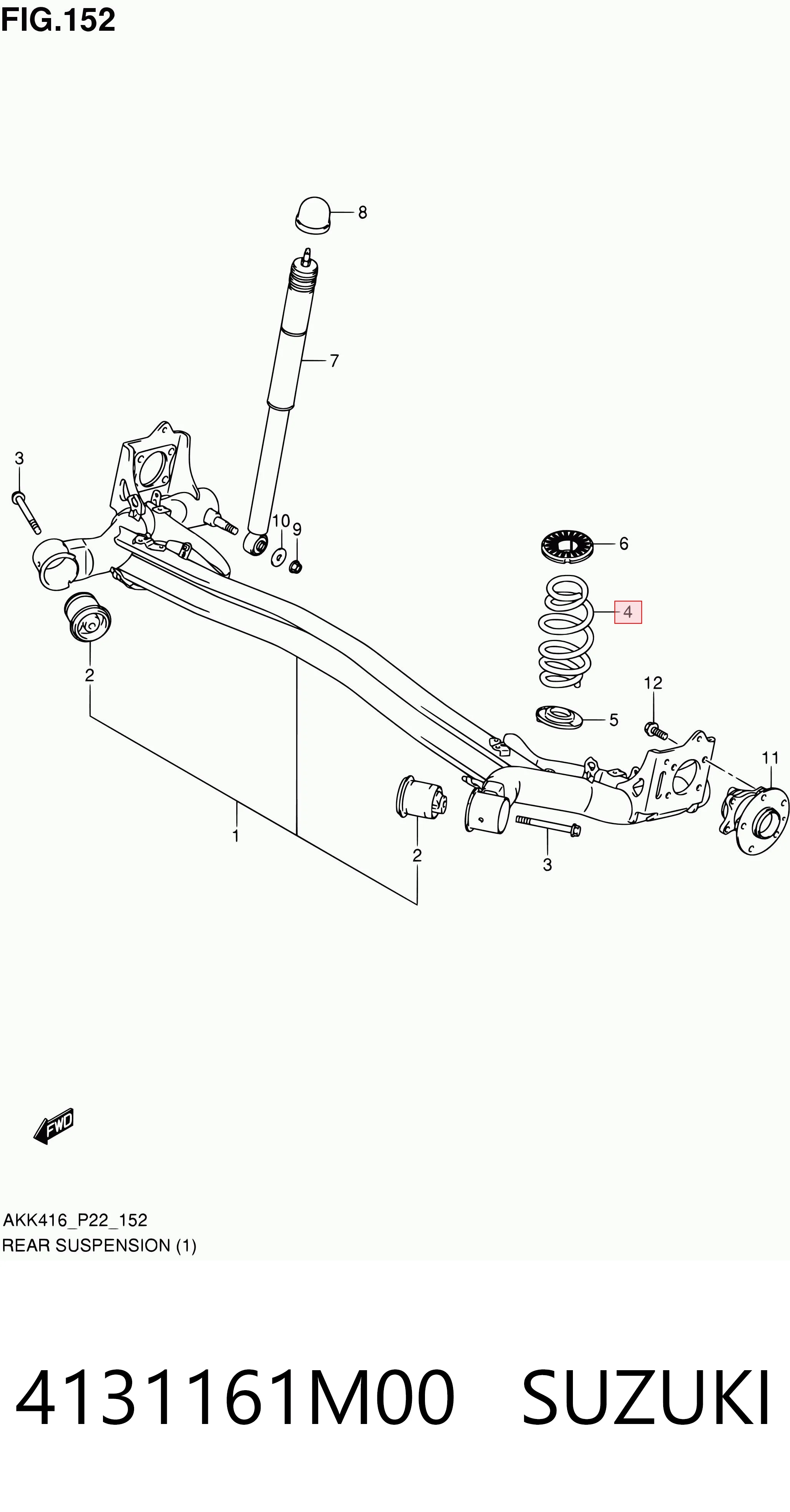 Пружини задні Kayaba KYBRA5435